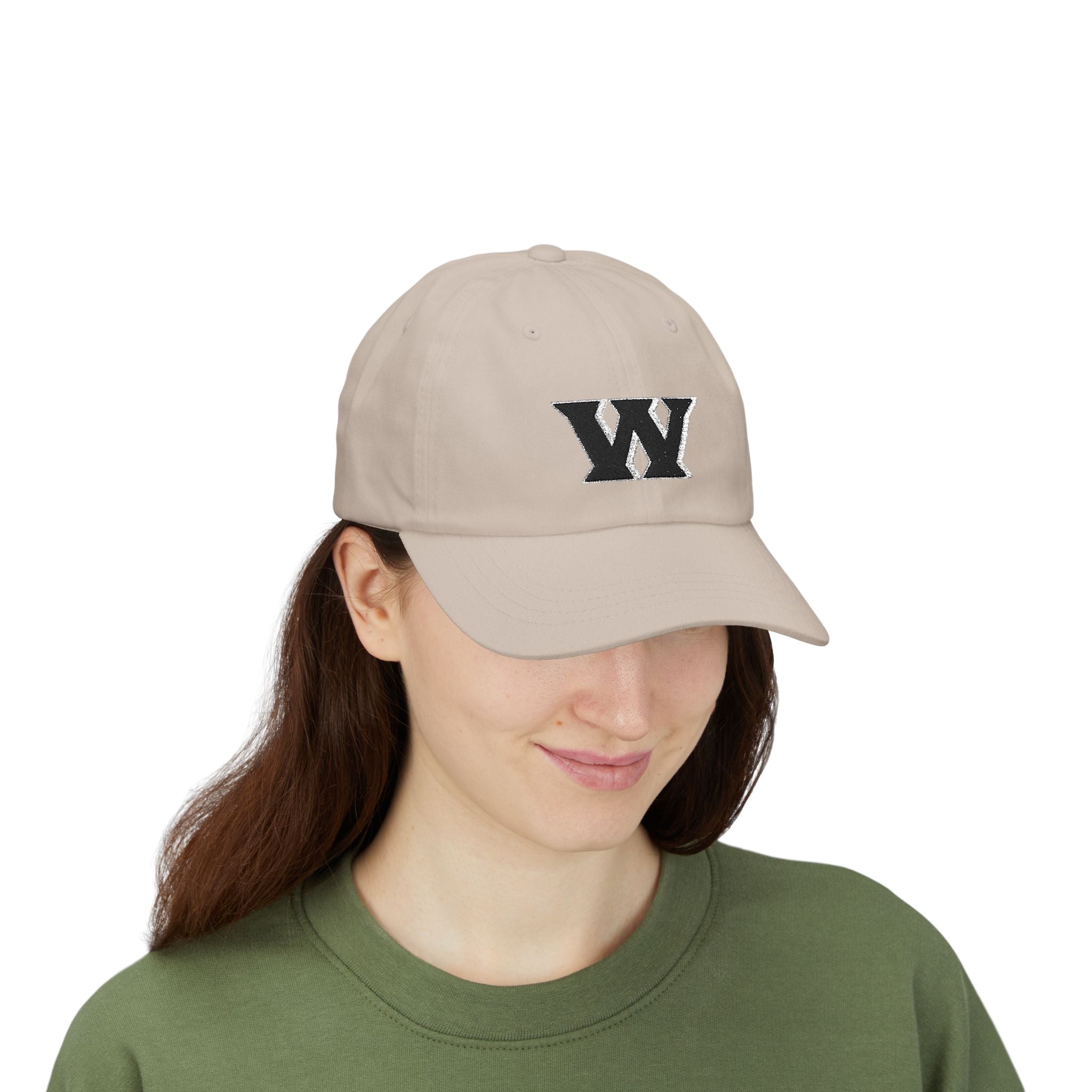 Adult Unisex Weir Embroidered Logo Dad Cap