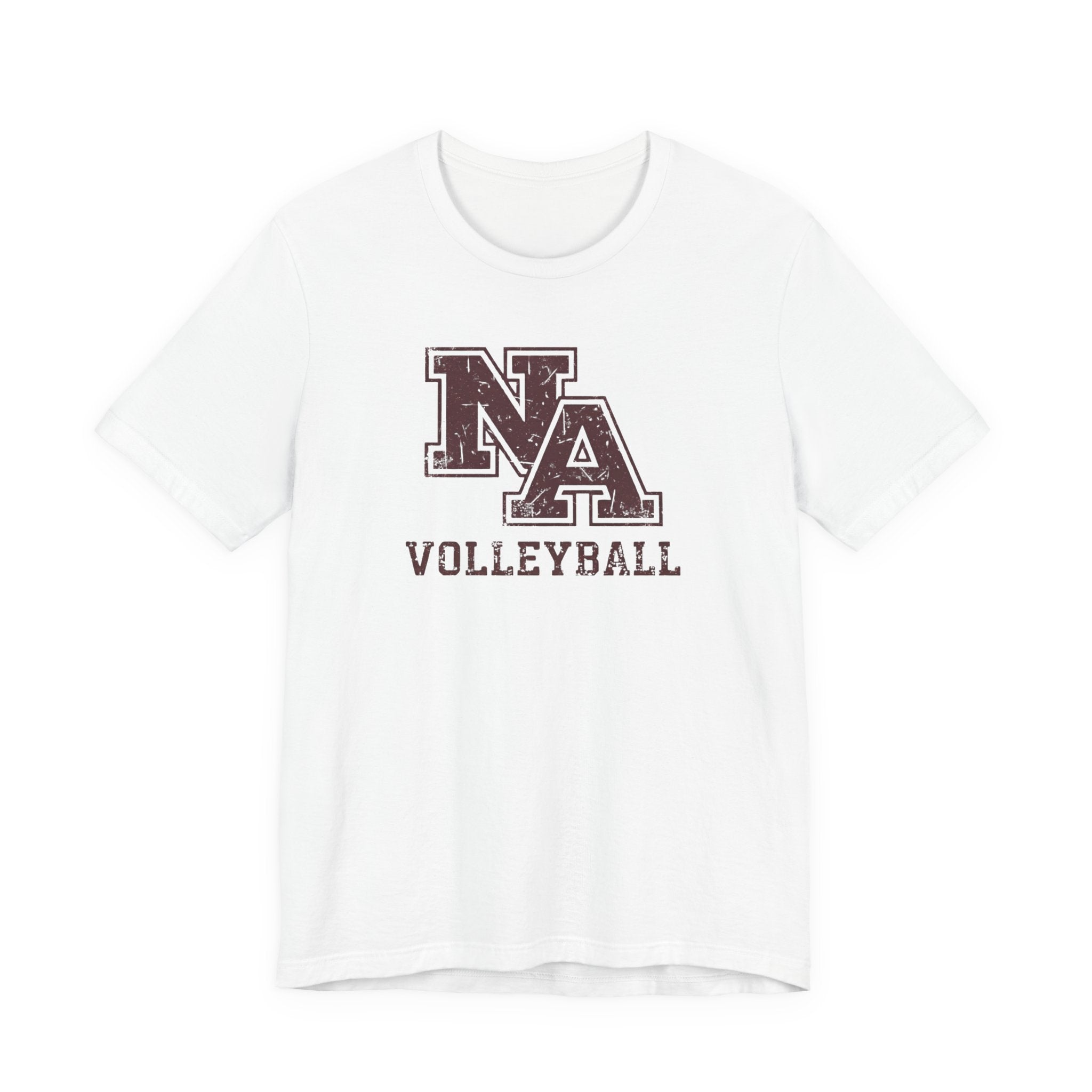Adult Unisex New Albany Volleyball Vintage Vibe Logo Graphic Short Sleeve Soft Tee