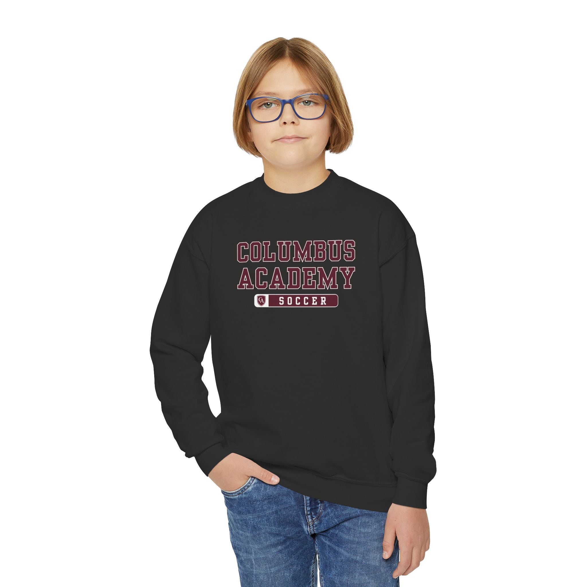 Youth Columbus Academy Soccer Graphic Sweatshirt