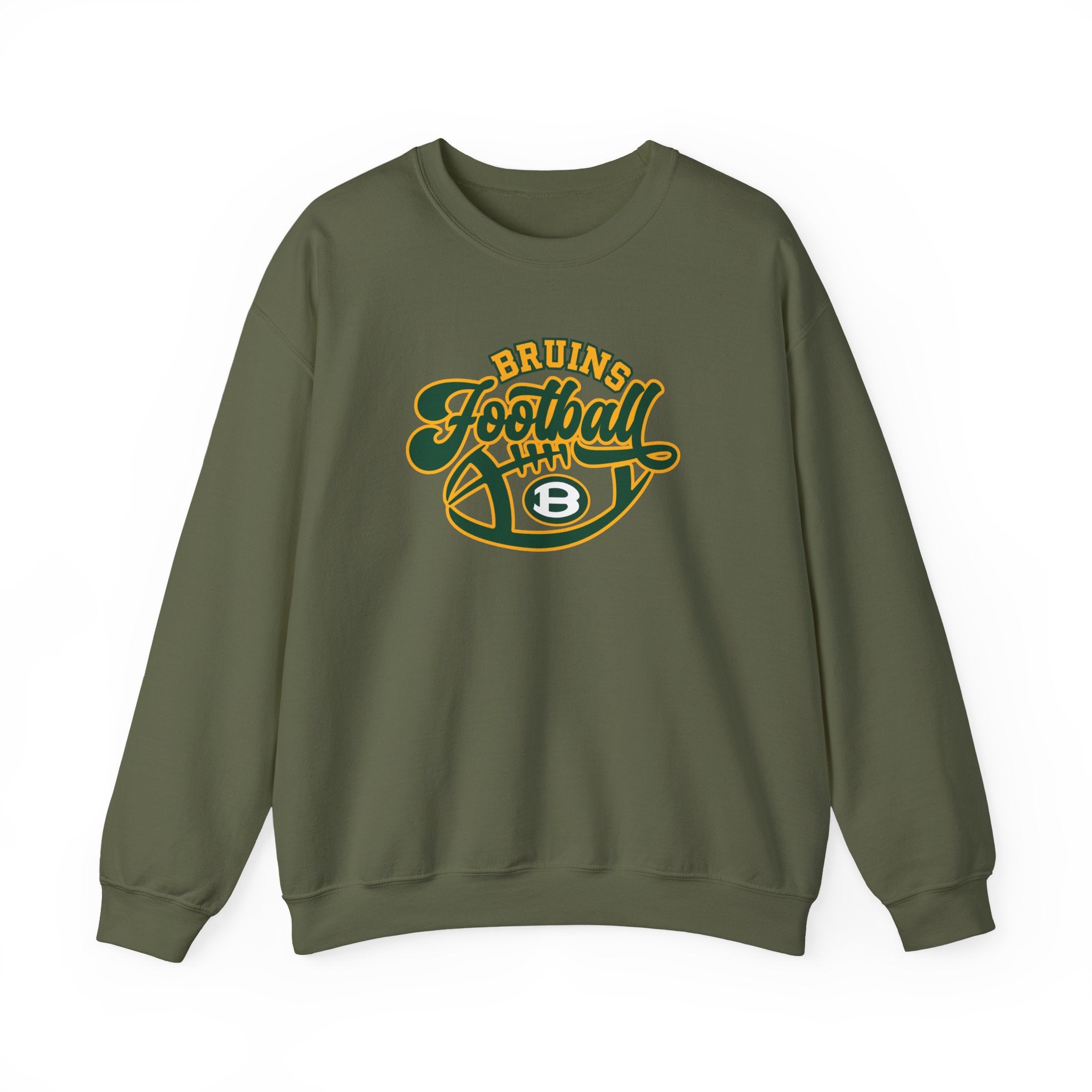 Adult Unisex Bruin Script Football Graphic Sweatshirt