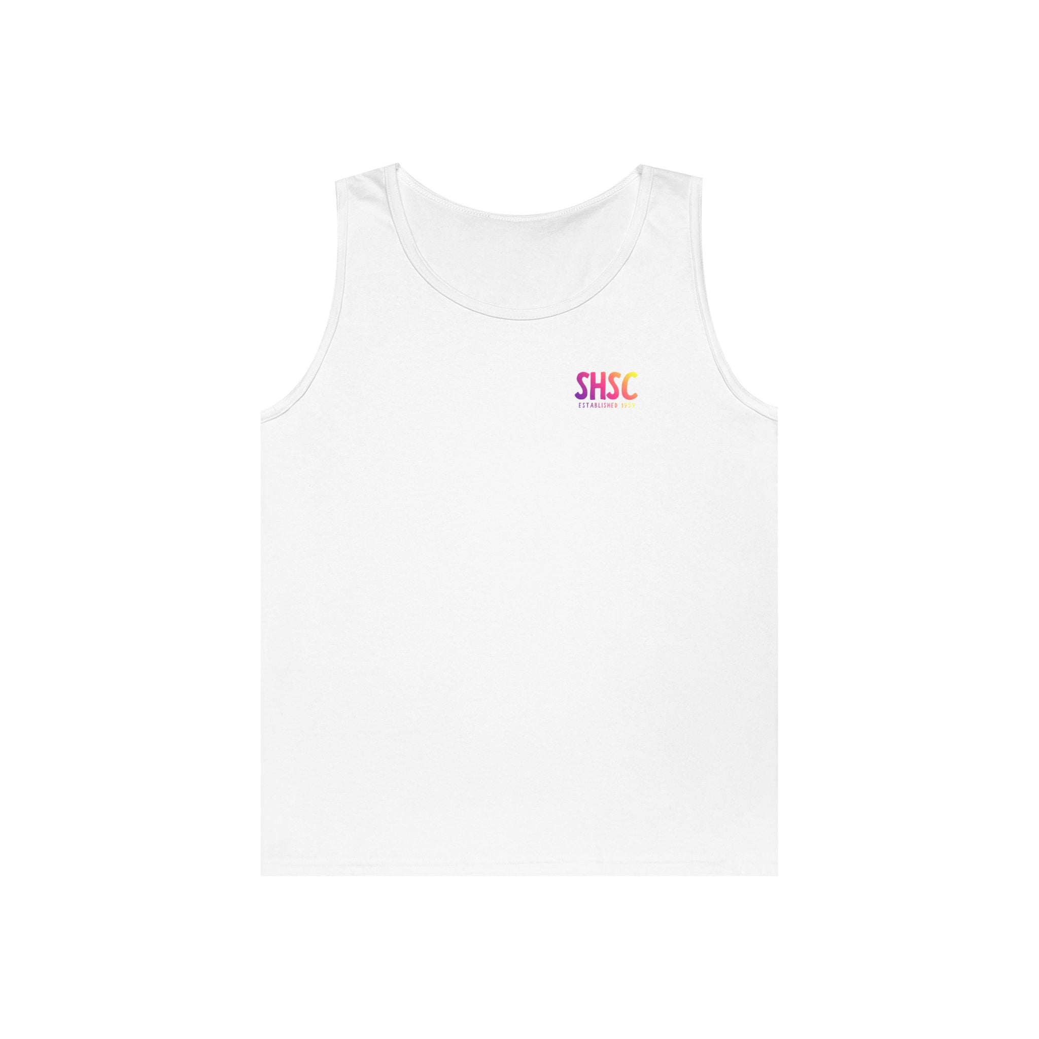 Adult Unisex South Hills Swim Club SHSC Ombre Graphic Tank