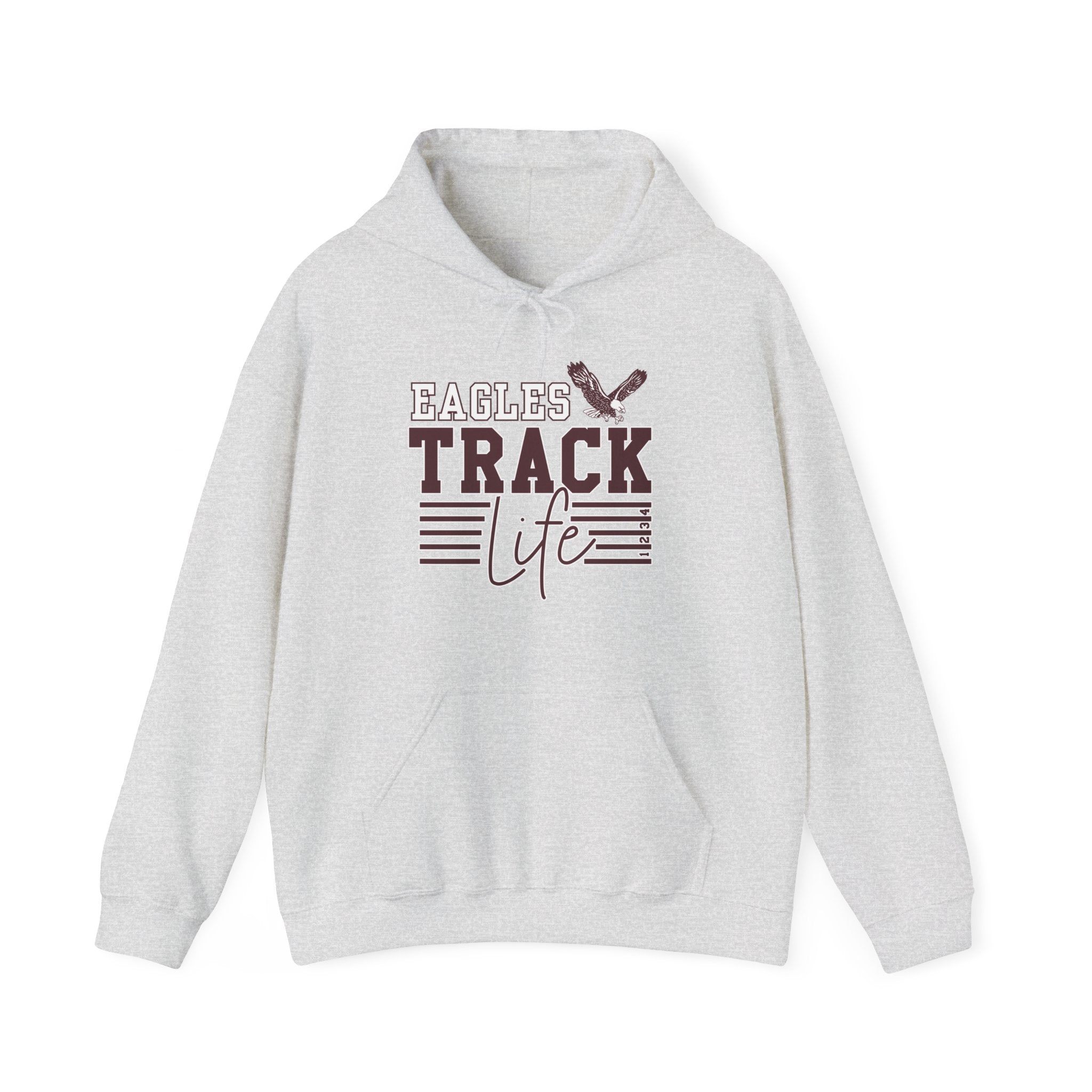 Adult Unisex Eagles Track Life Graphic Hoodie