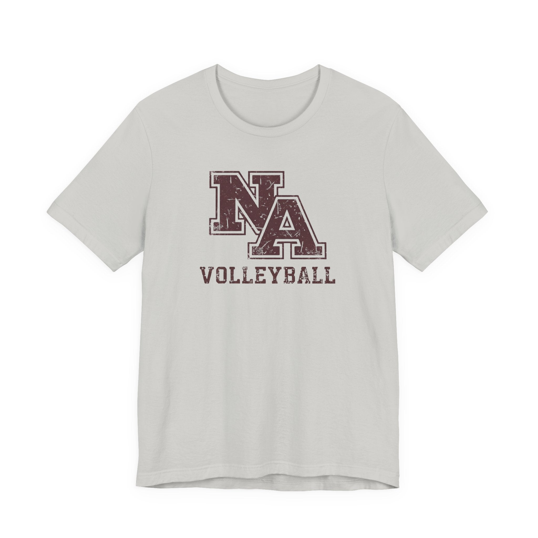 Adult Unisex New Albany Volleyball Vintage Vibe Logo Graphic Short Sleeve Soft Tee