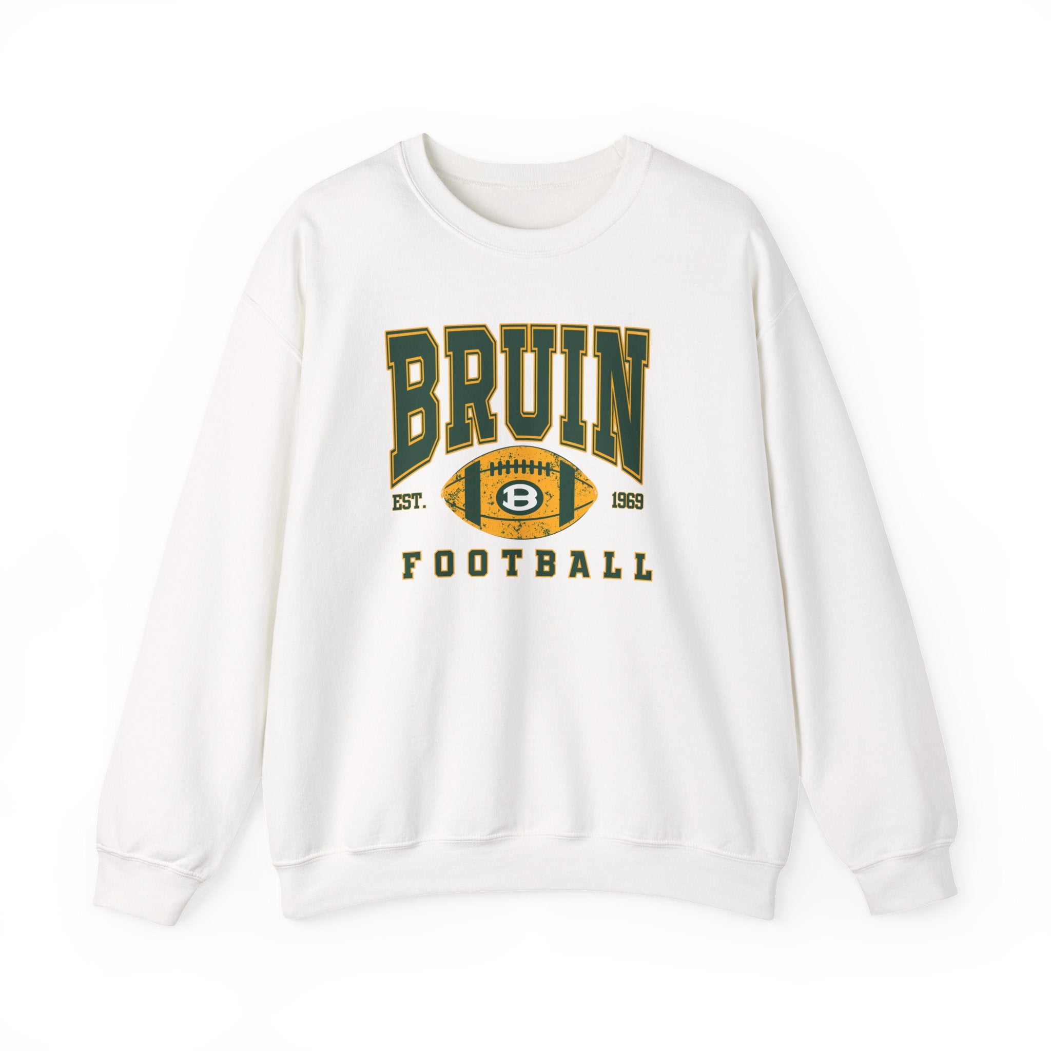 Adult Unisex Bruin Football Heritage Graphic Sweatshirt