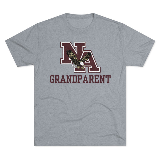 Adult Unisex Super Soft Team Grandparent Short Sleeve Graphic Tee - New Albany Eagles