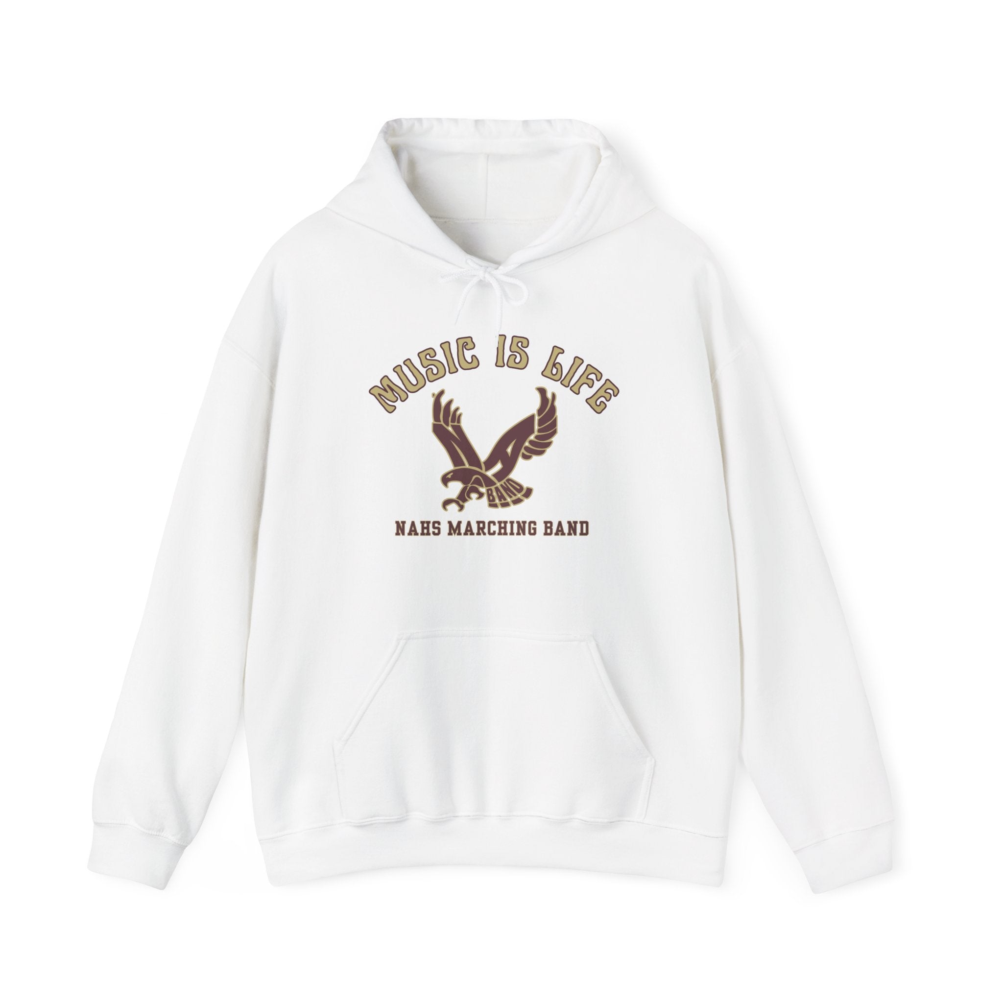 Adult Unisex NAHS Music is Life Graphic Hoodie