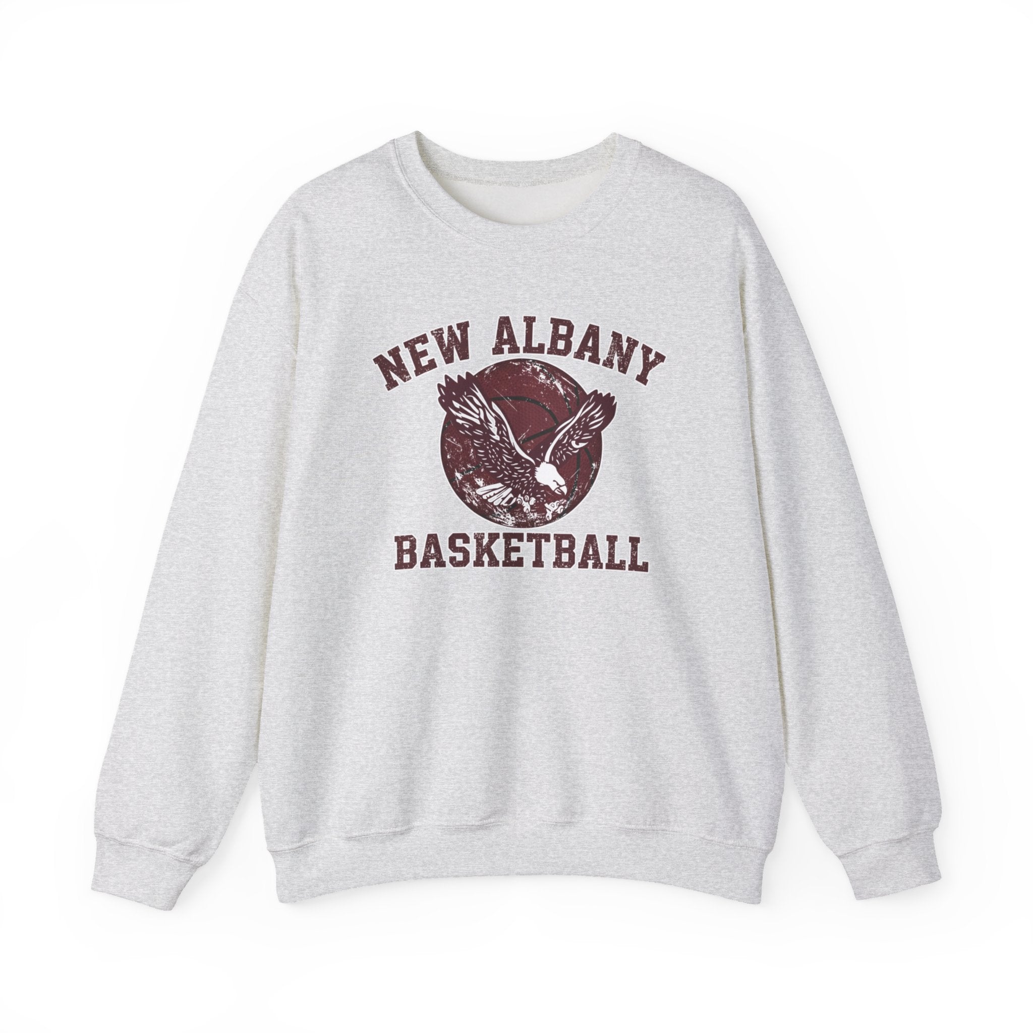 Adult UnisexNew Albany Eagles Basketball Vintage Victory Graphic Sweatshirt