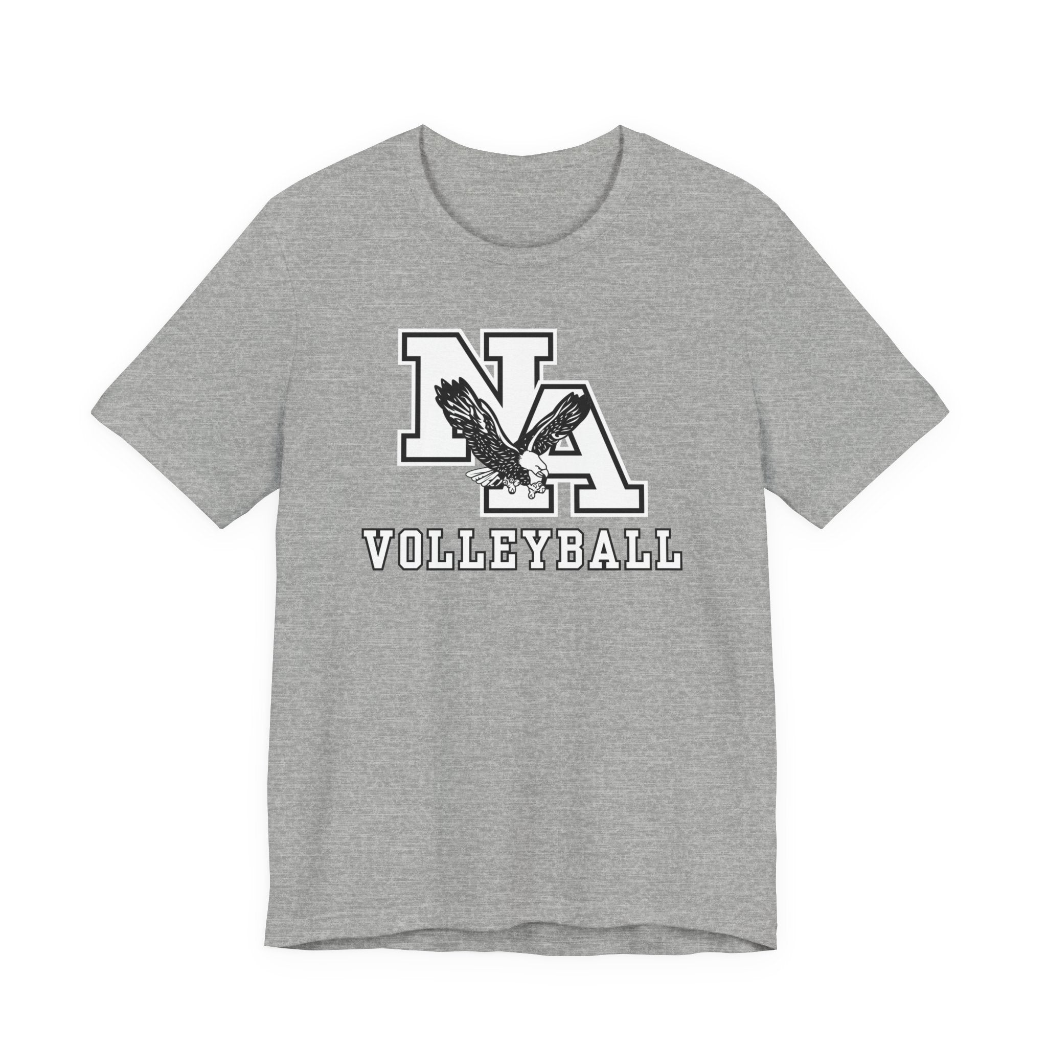 New Albany Volleyball Classic White and Black Logo Graphic