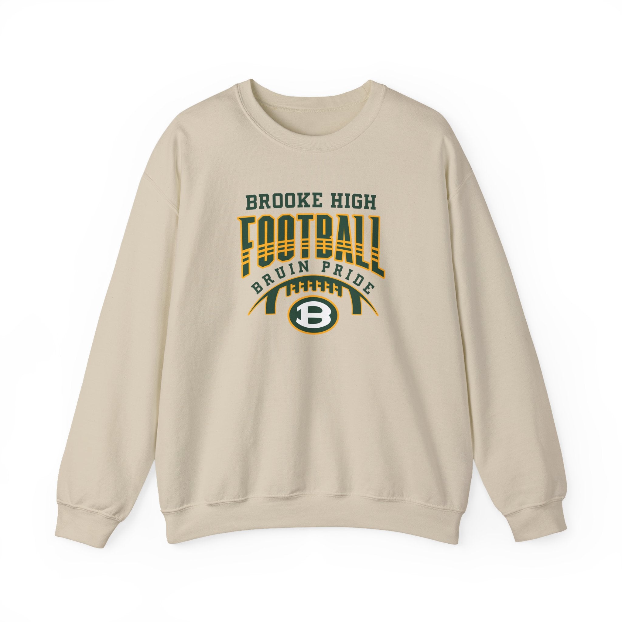 Adult Unisex Bruin Pride Football Graphic Sweatshirt