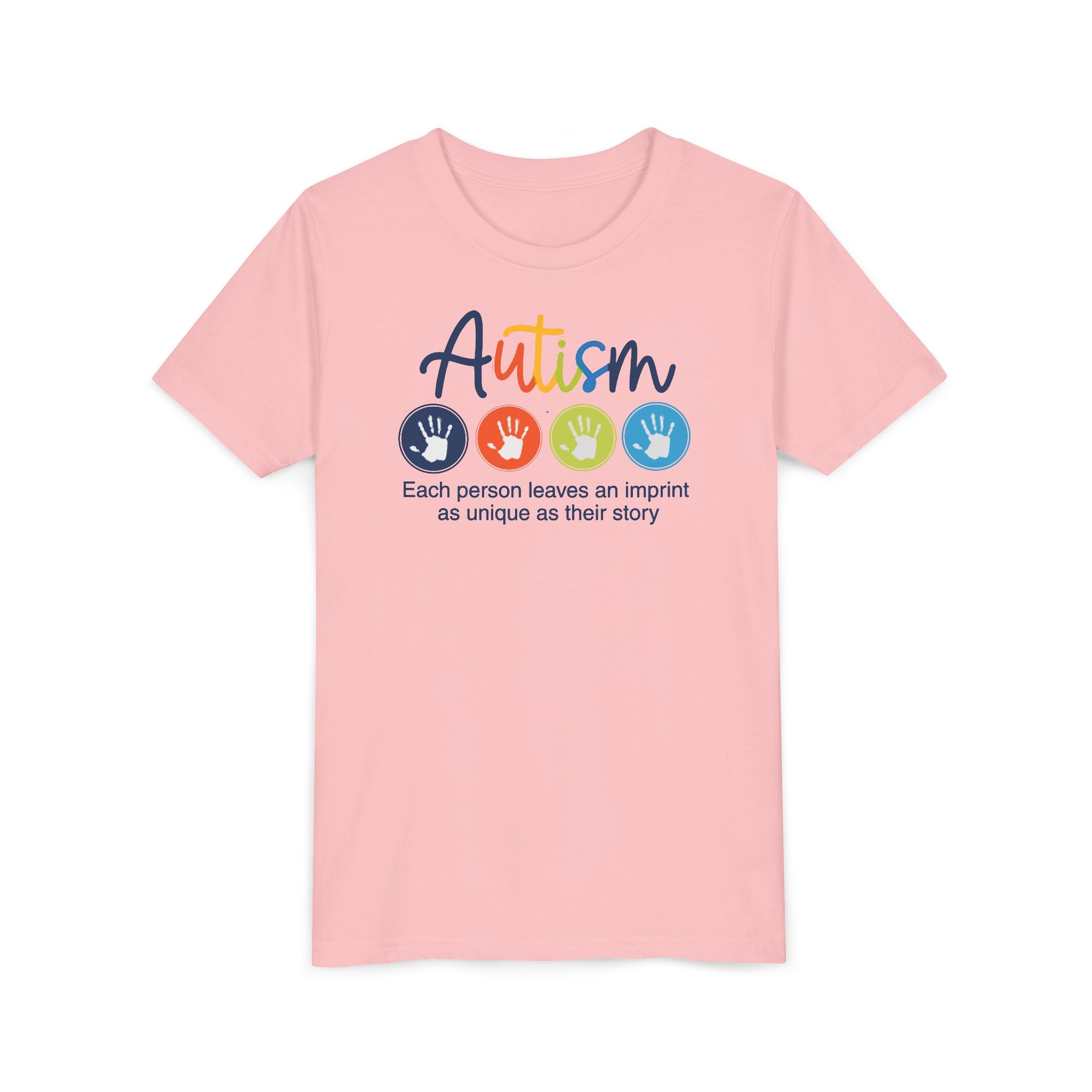 Youth Autism Imprint Graphic Short Sleeve Soft Tee