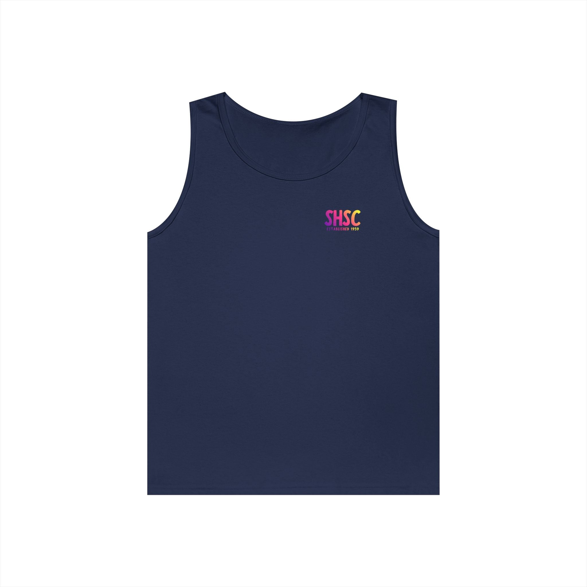 Adult Unisex South Hills Swim Club SHSC Ombre Graphic Tank