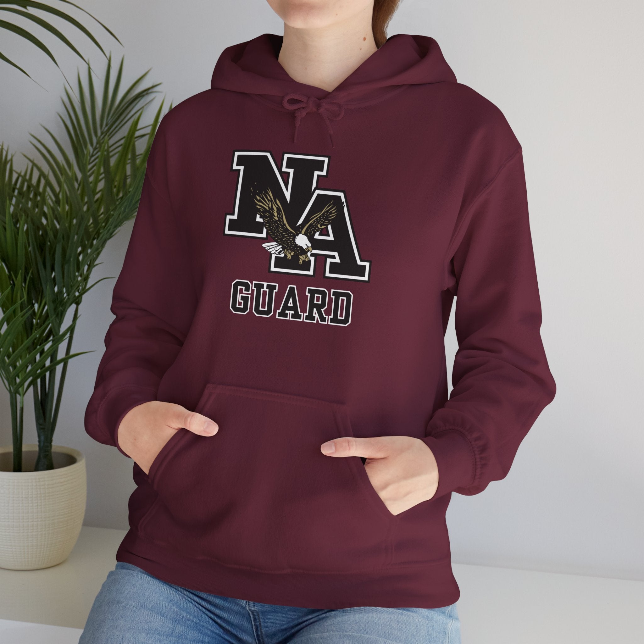 Adult Unisex New Albany Logo Guard Graphic Hoodie