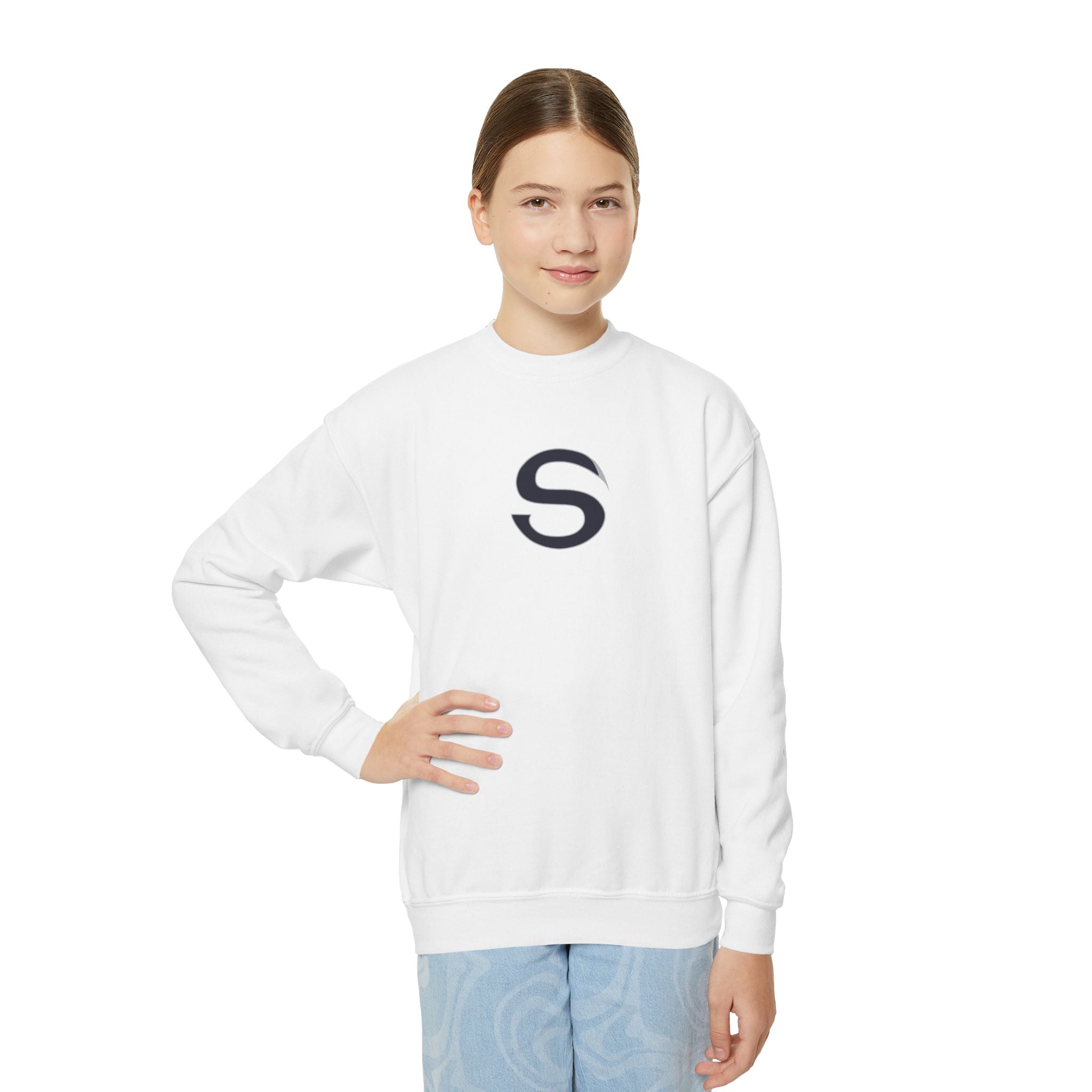 Youth Stingers S Logo Graphic Gildan Heavy Blend Sweatshirt