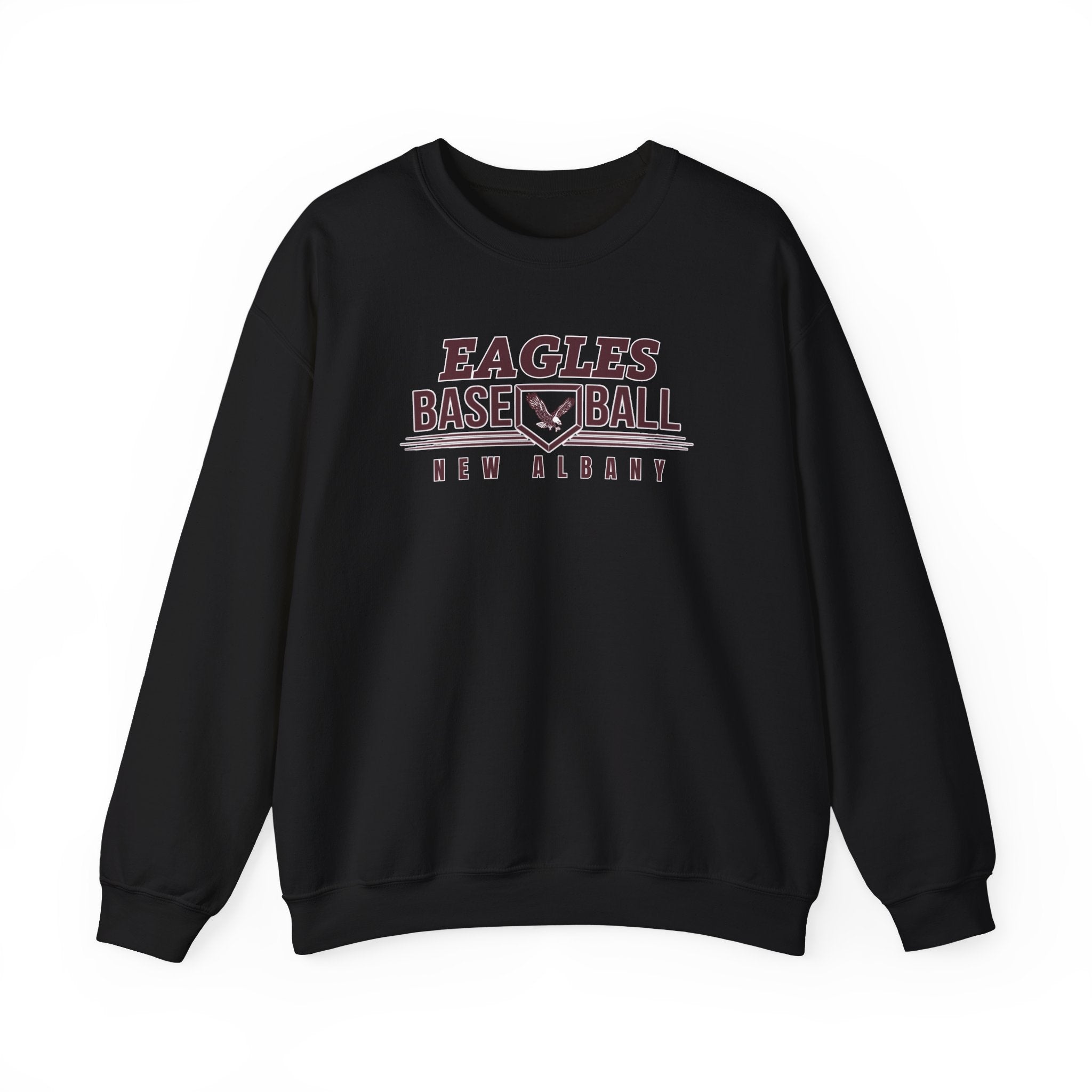 Adult Unisex New Albany Eagles Home Plate Pride Graphic Sweatshirt