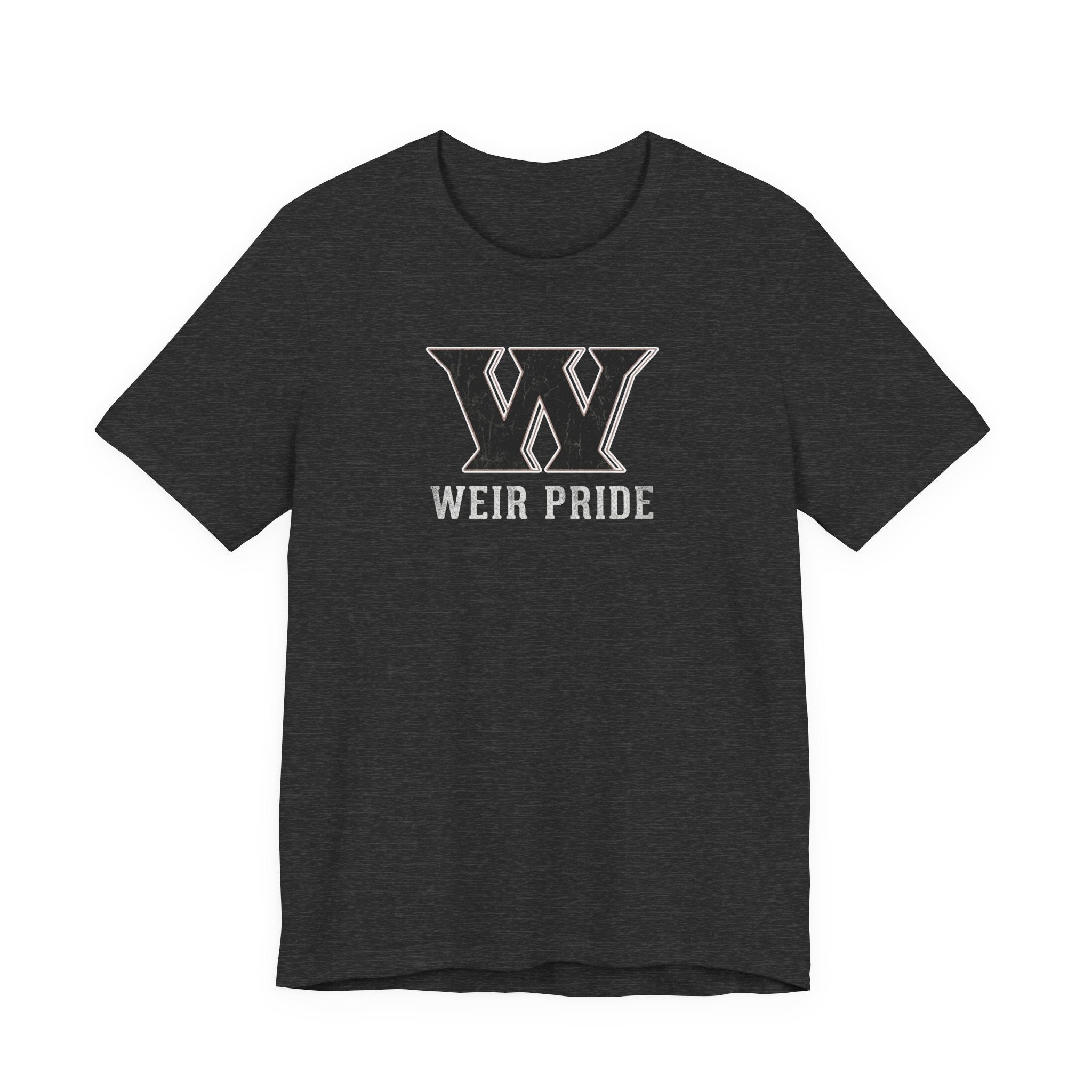 Adult Unisex Weir Pride Vintage Distressed Graphic Short Sleeve Bella + Canvas Soft Tee
