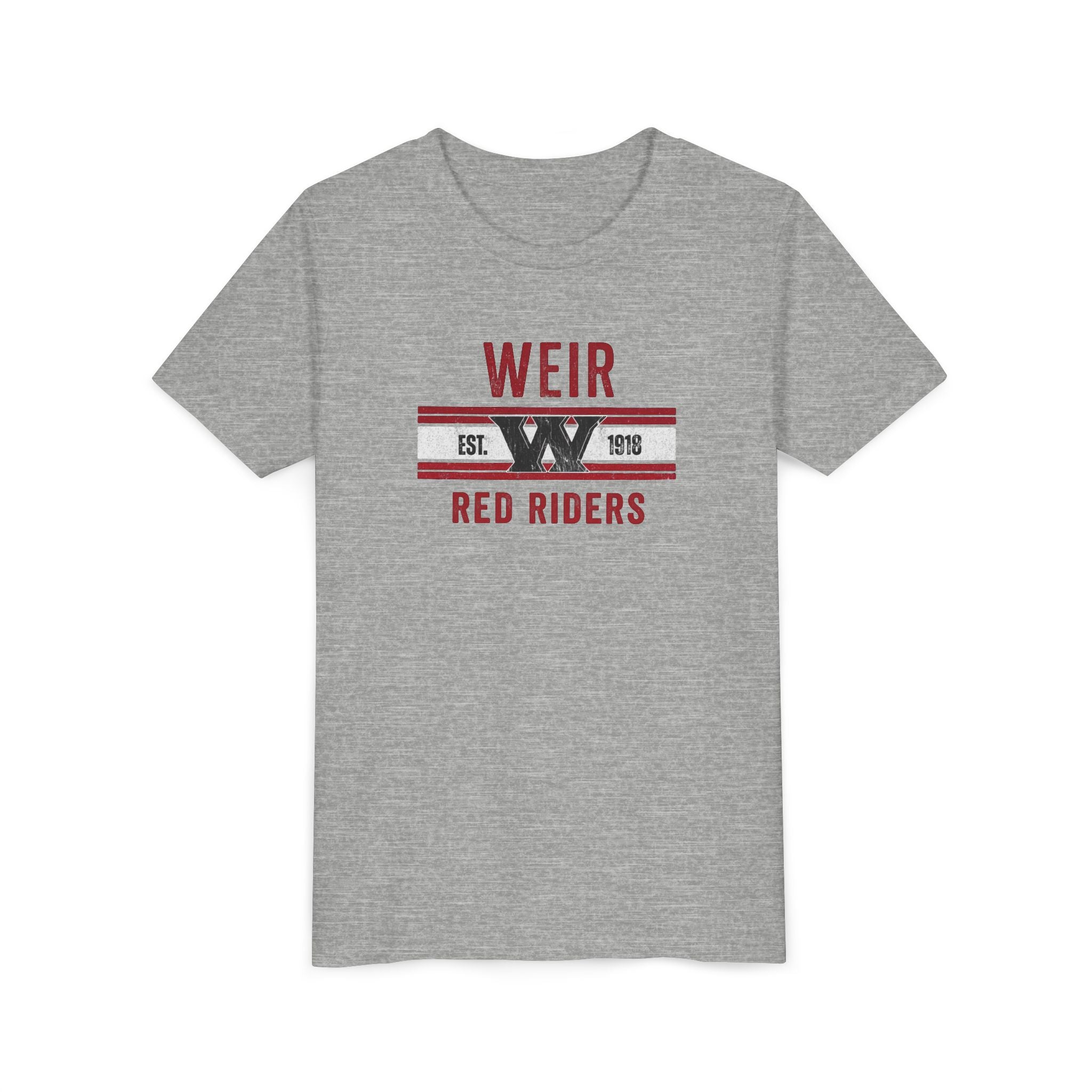 Youth Weirton Distressed Heritage Graphic Short Sleeve Bella + Canvas Soft Tee