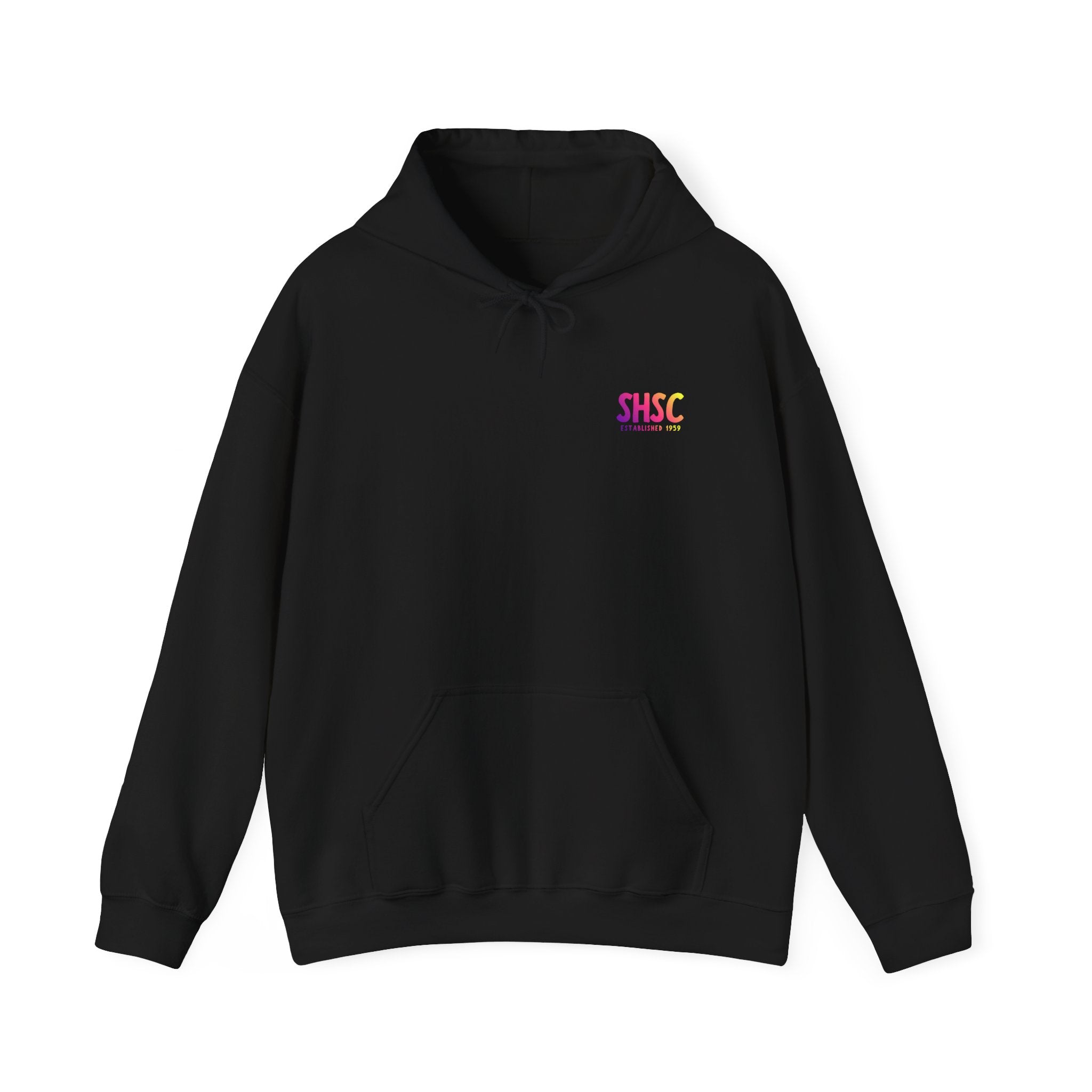 Adult Unisex South Hills Swim Club SHSC Ombre Graphic Hoodie