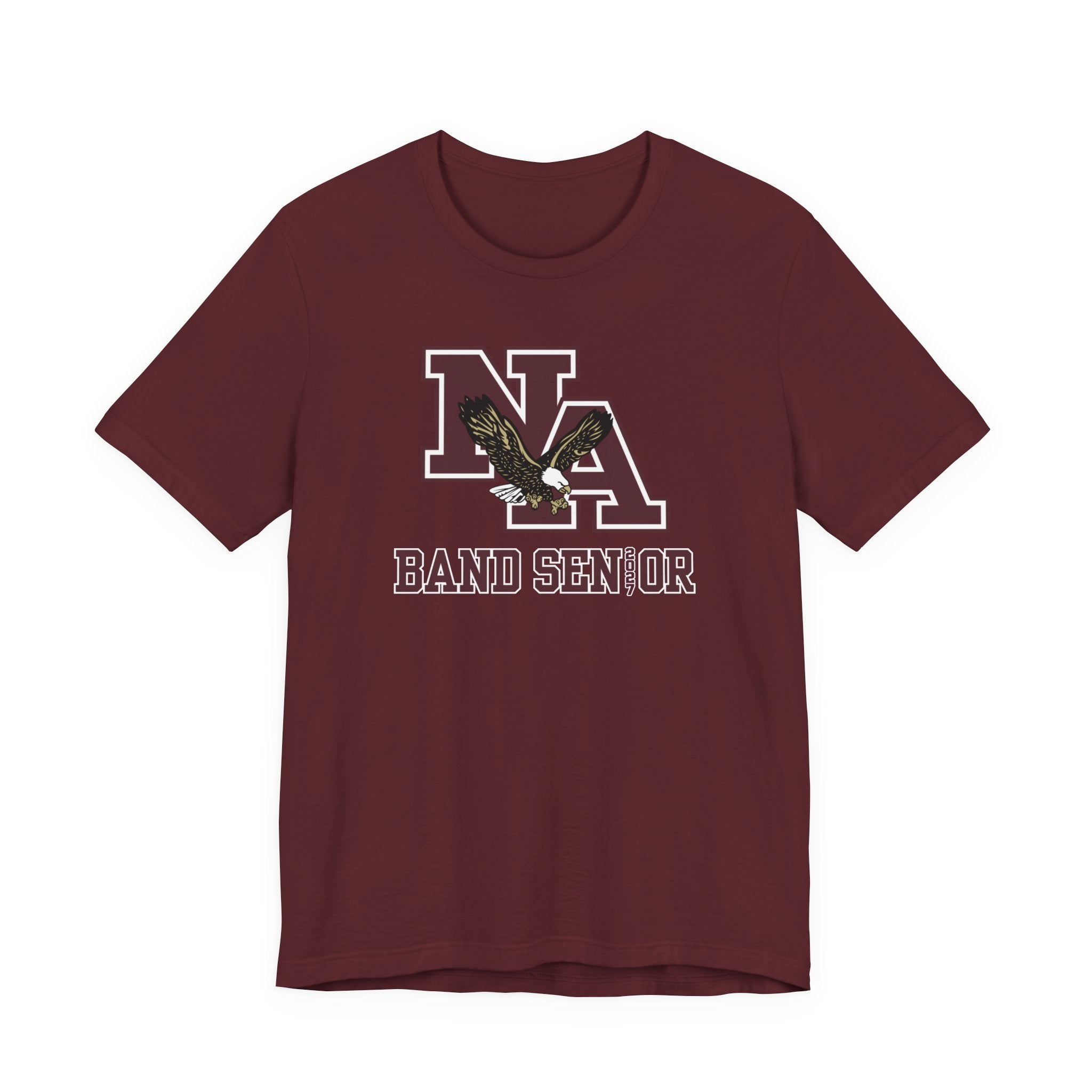 Adult Unisex New Albany Band 2027 Senior Graphic Short Sleeve Bella + Canvas Soft Tee