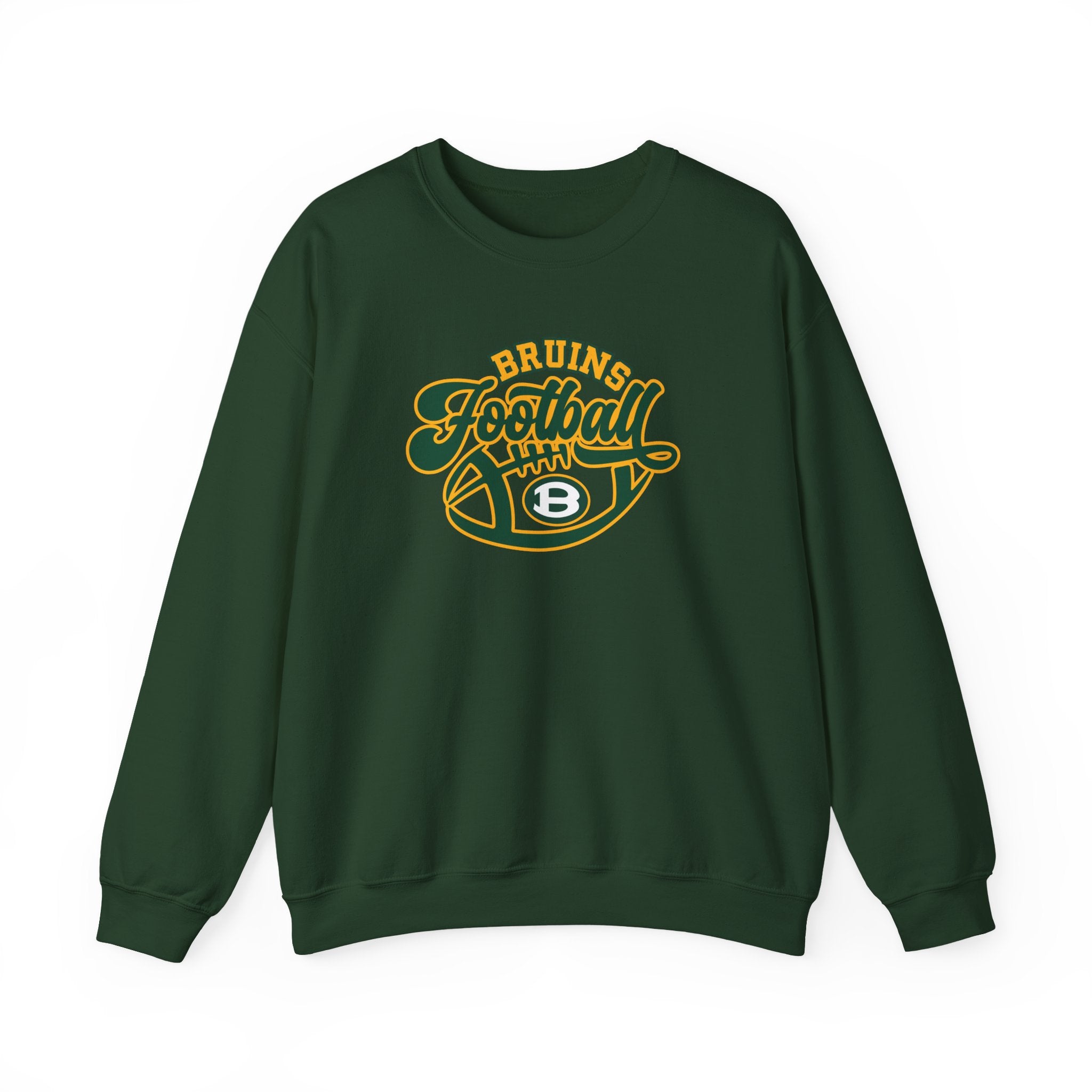 Adult Unisex Bruin Script Football Graphic Sweatshirt