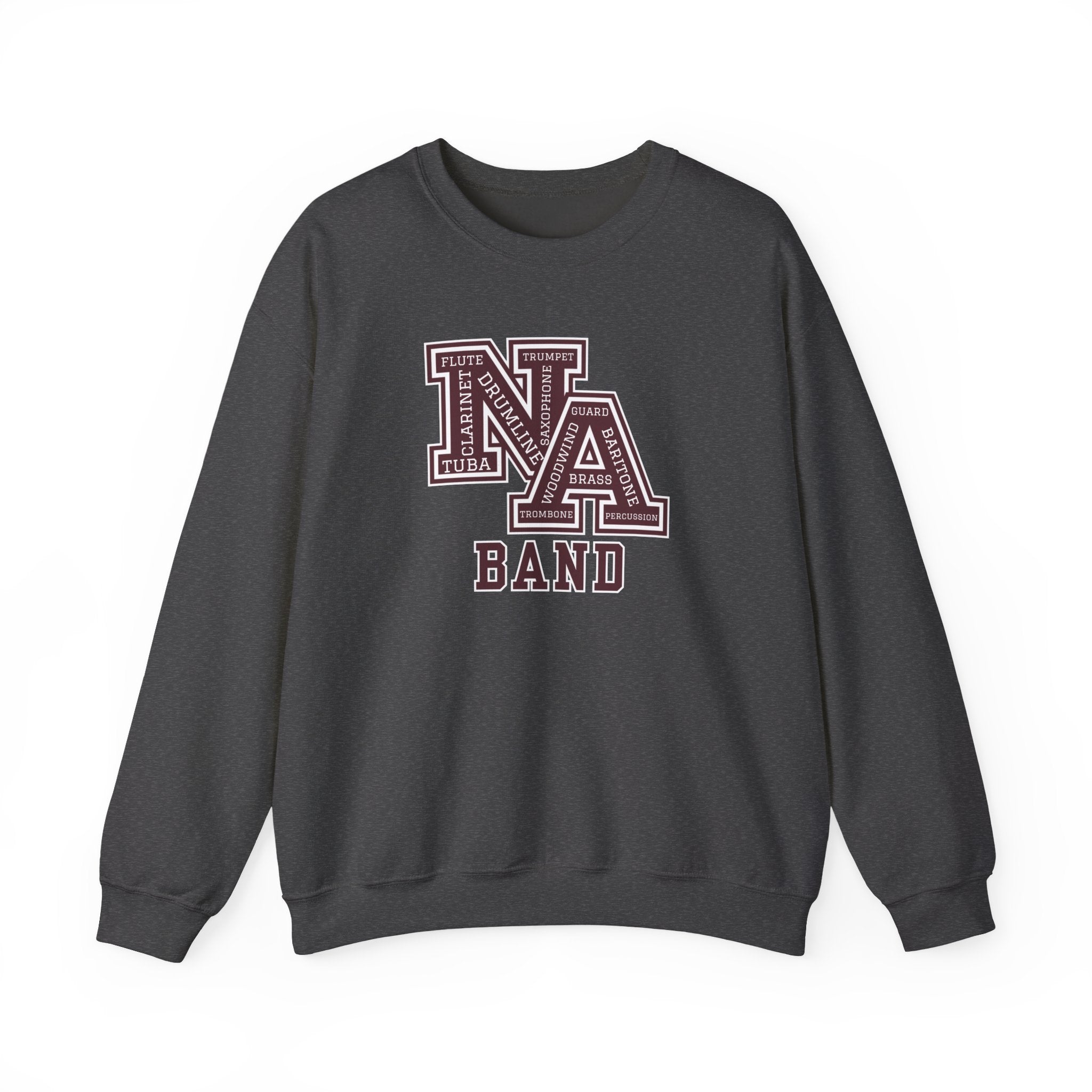 Adult Unisex New Albany Band Word Logo Graphic Sweatshirt