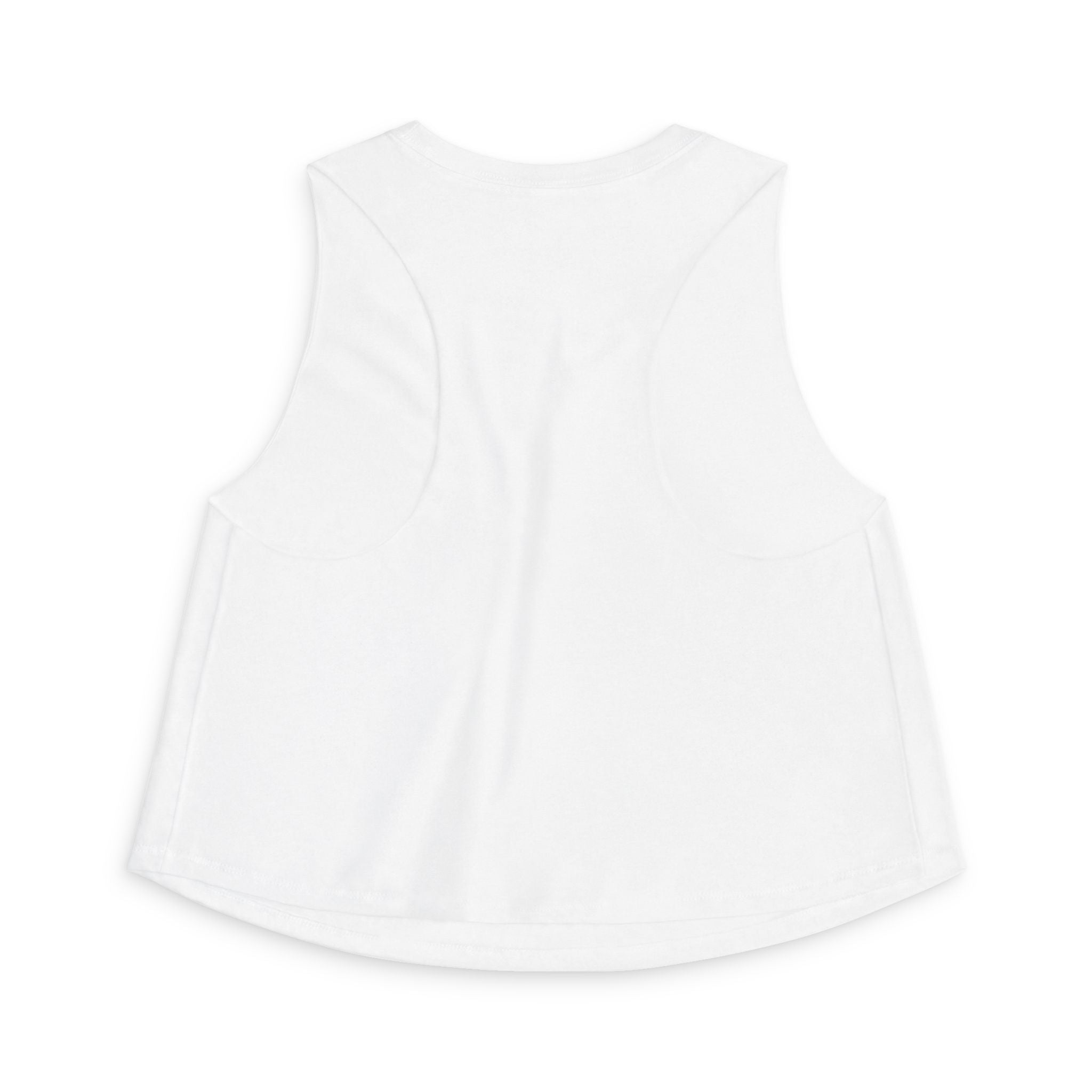 Women's New Albany Youth Soccer League Game Day Graphic Crop Tank