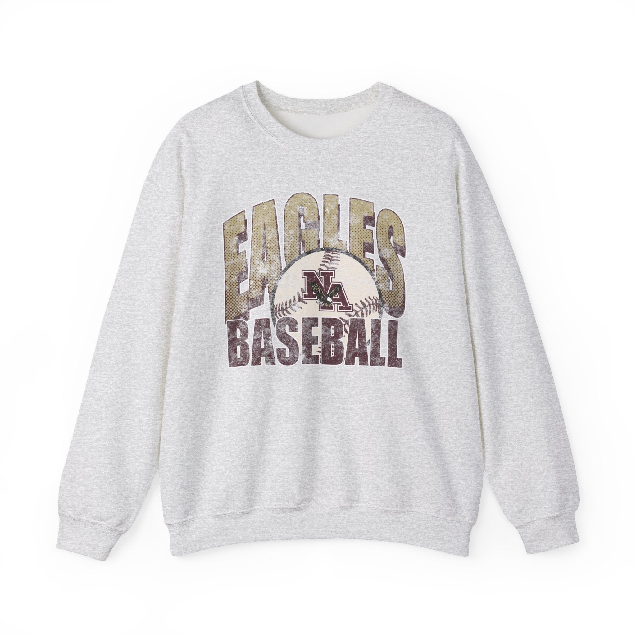 Adult Unisex New Albany Eagles Distressed Dugout Graphic Sweatshirt