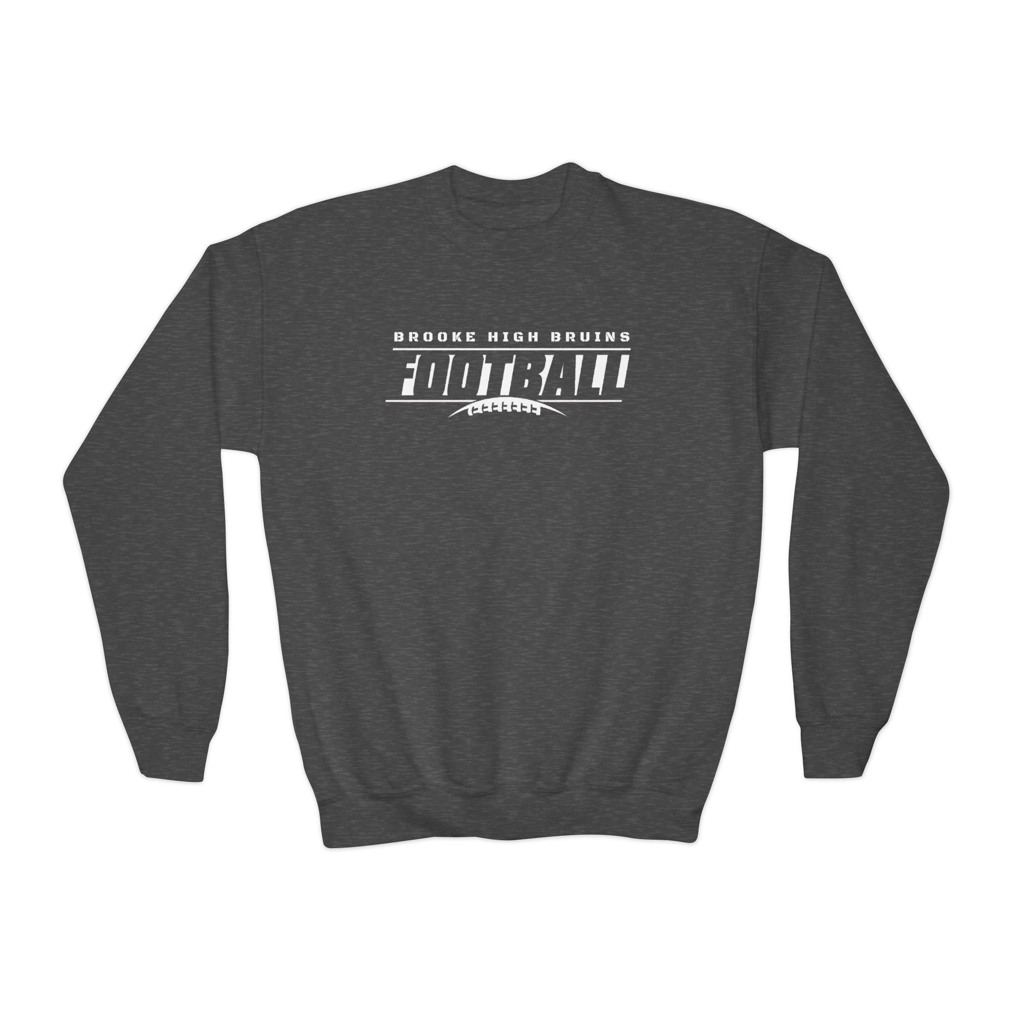 Youth Brooke High Bruins Goal Line Graphic Sweatshirt