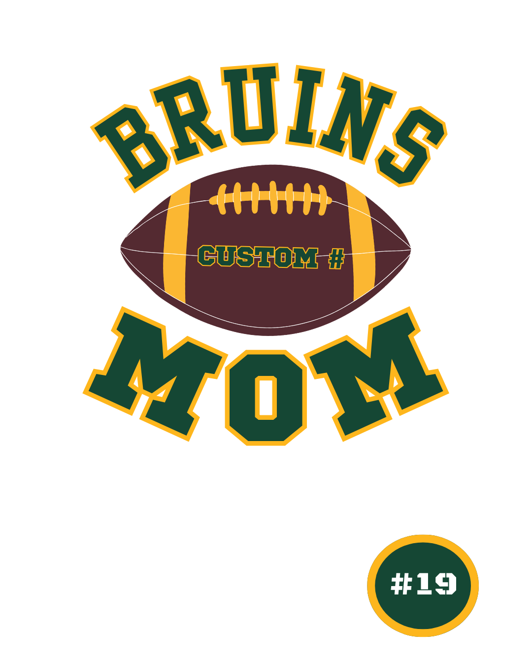 Youth Choose your Graphic Short Sleeve Soft Tee with Customized Back - Brooke Bruins