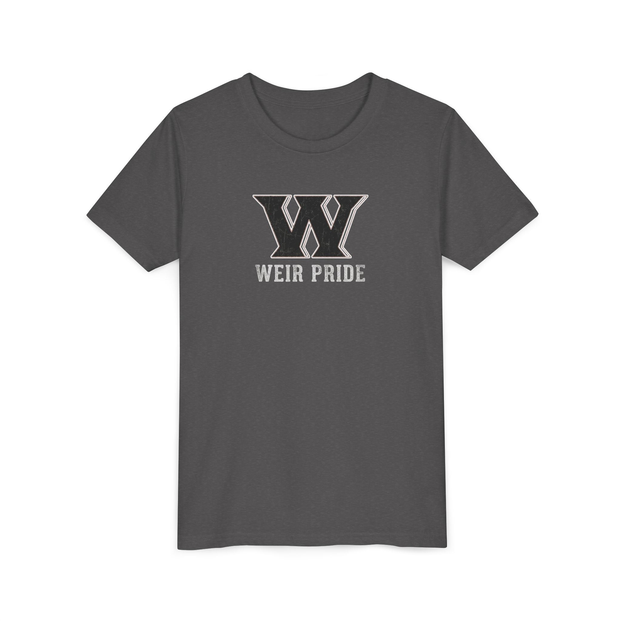 Youth Weir Pride Vintage Distressed GraphicShort Sleeve Bella + Canvas Soft Tee