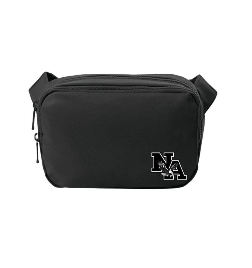 New Albany Logo Dual-Compartment Crossbody Bag