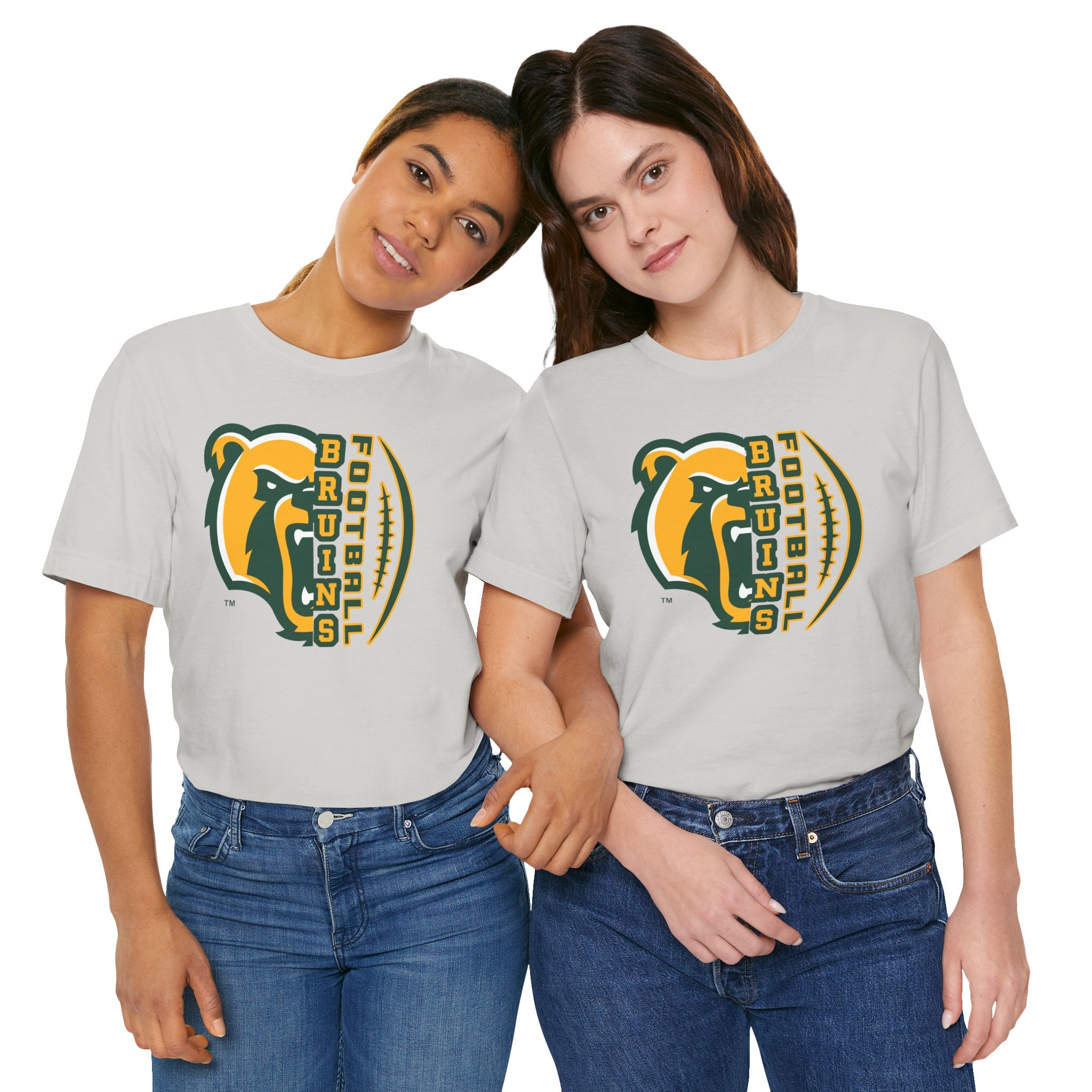 Adult Unisex Epic Bruin Football Graphic Short Sleeve Soft Tee