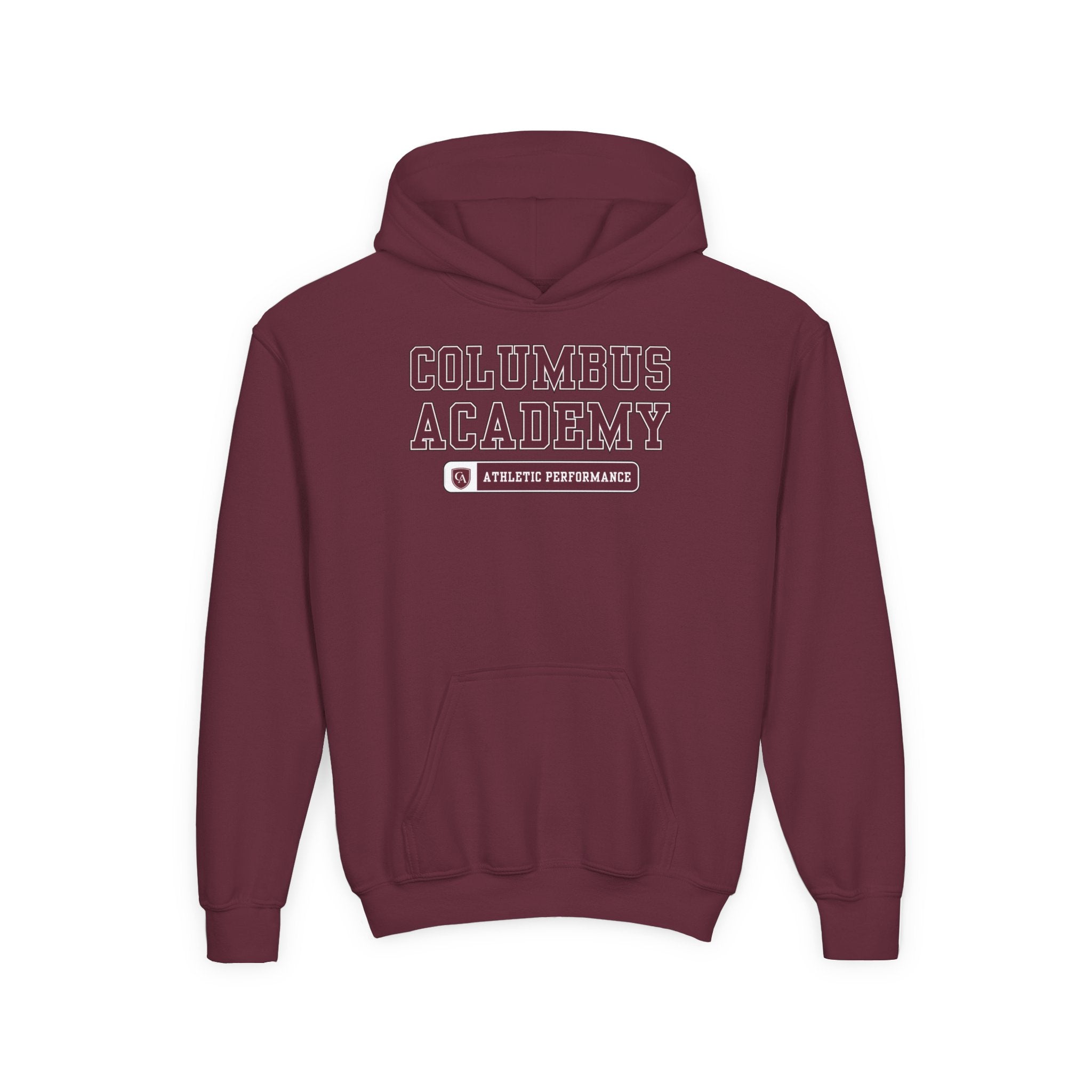 Youth Columbus Academy Athletic Performance Graphic Hoodie