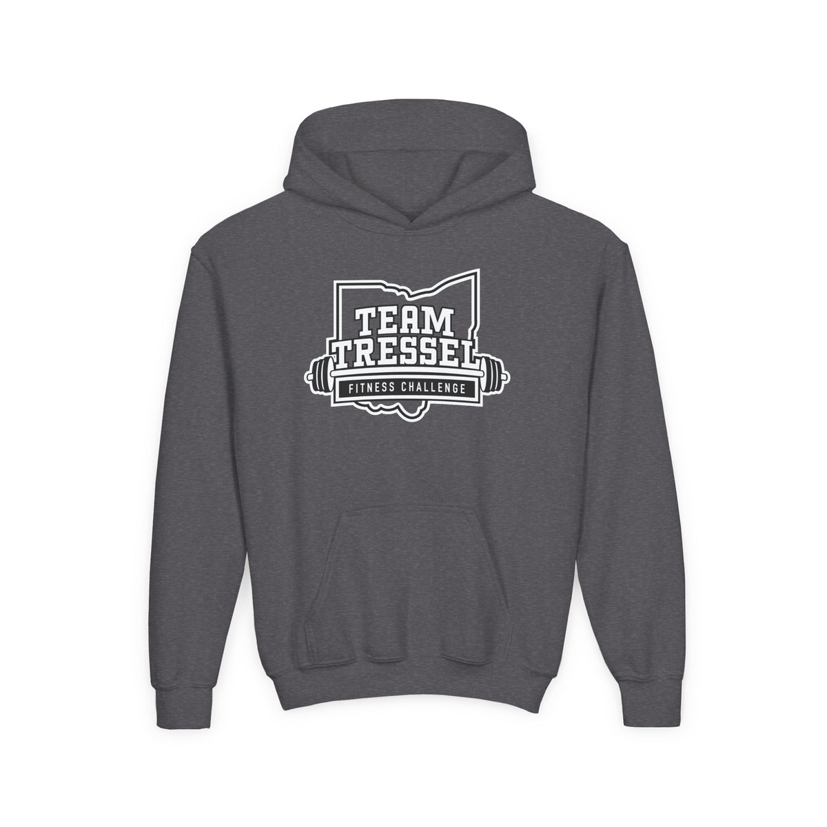 Youth Team Tressel Fitness Challenge Graphic Hoodie