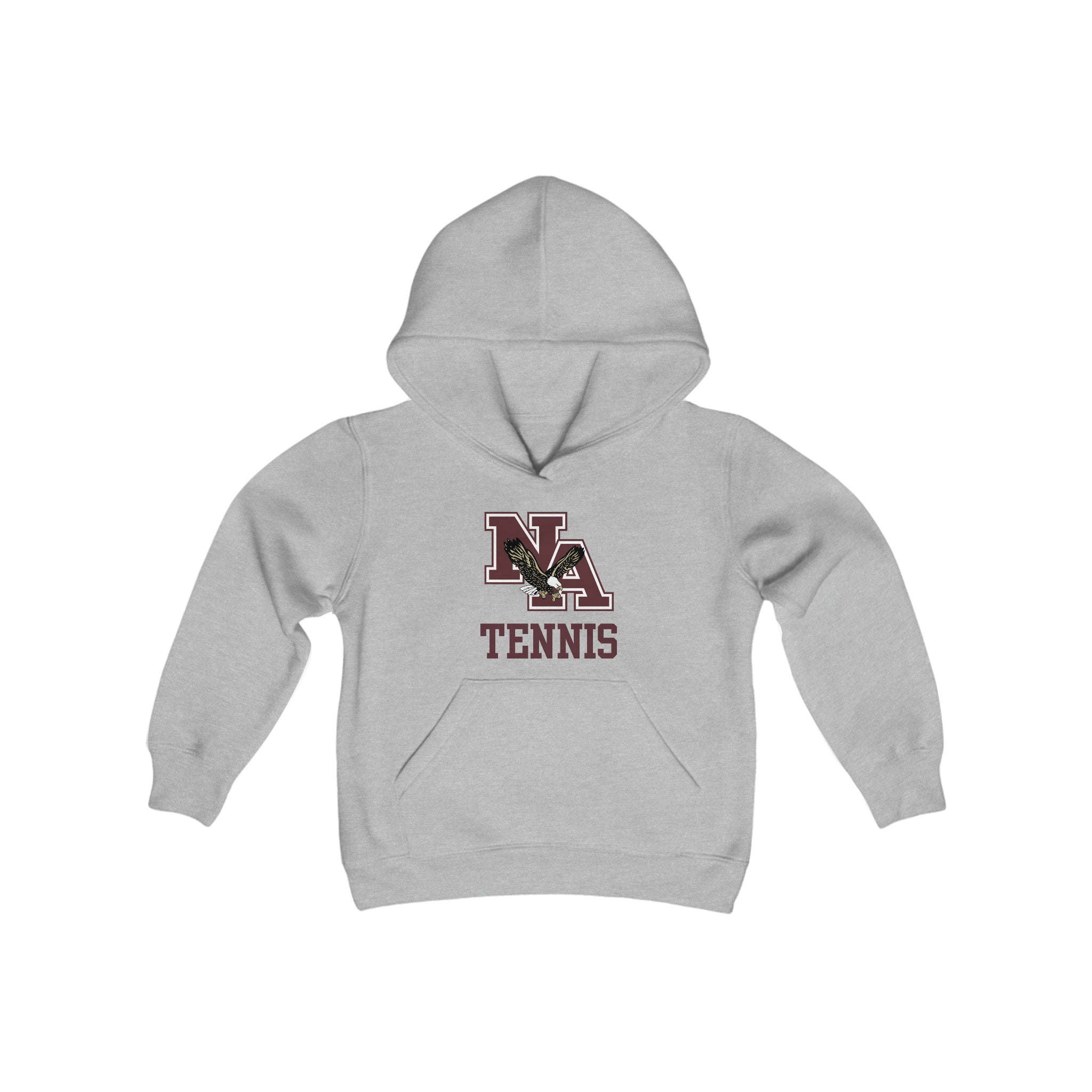 Youth Tennis Classic Logo Graphic Hoodie - New Albany Eagles