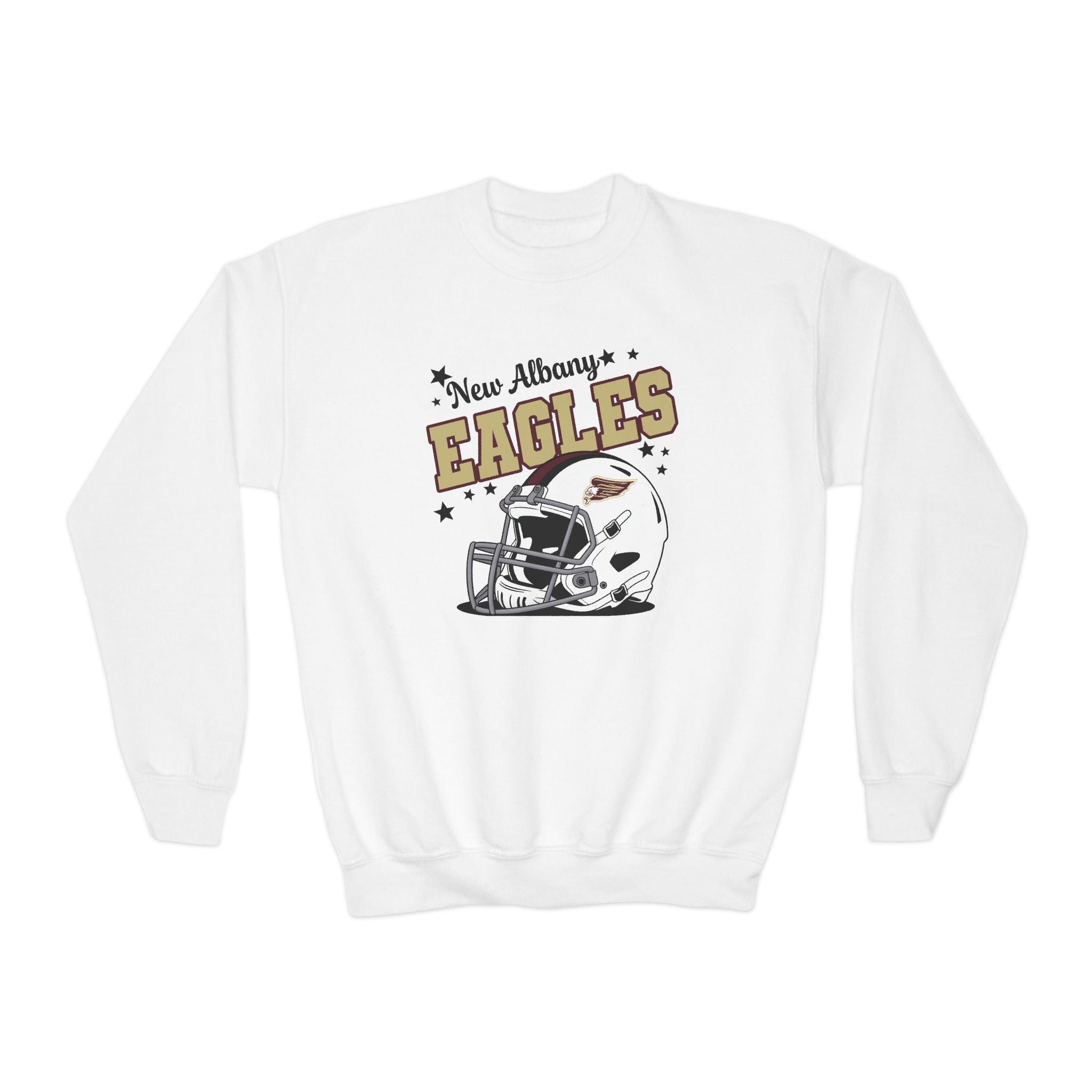 Youth New Albany Eagles Football Pride Graphic Sweatshirt