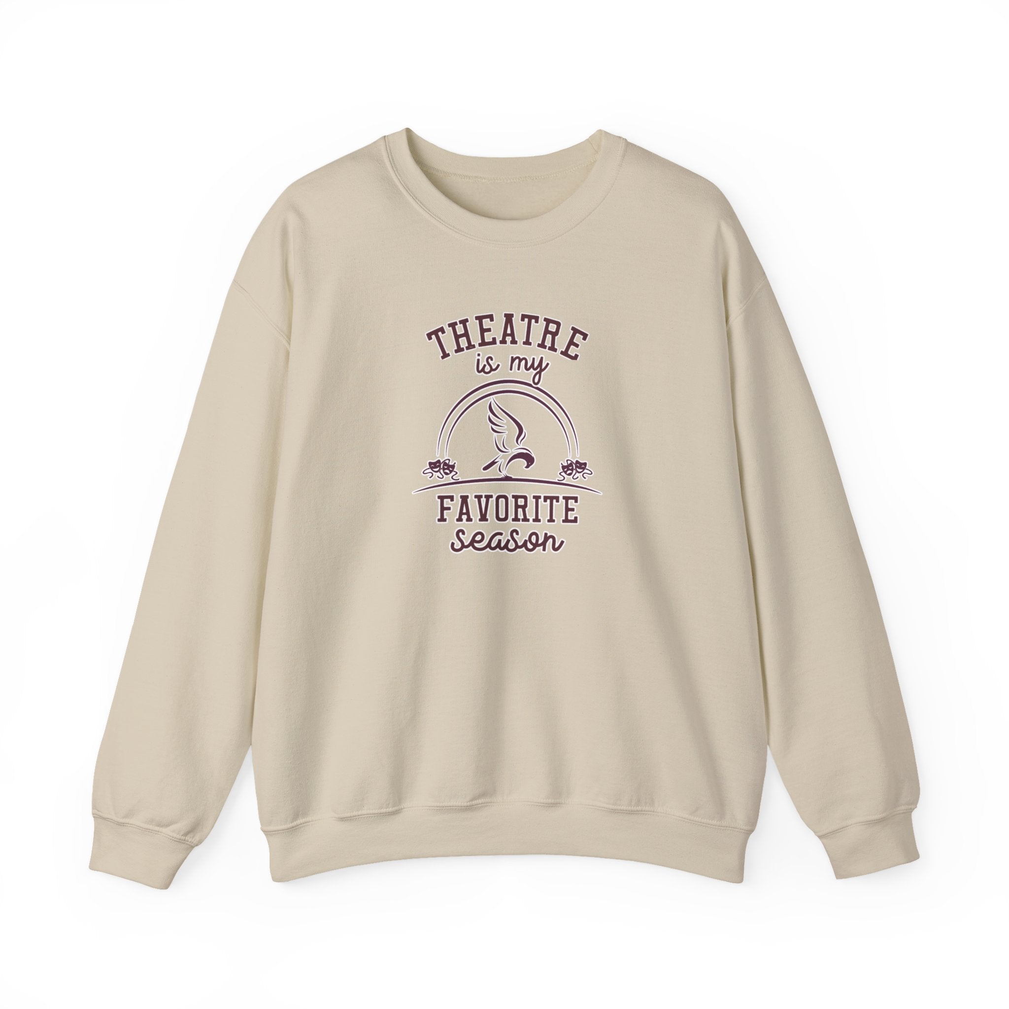 Adult Unisex Theatre Is My Favorite Season Graphic Sweatshirt