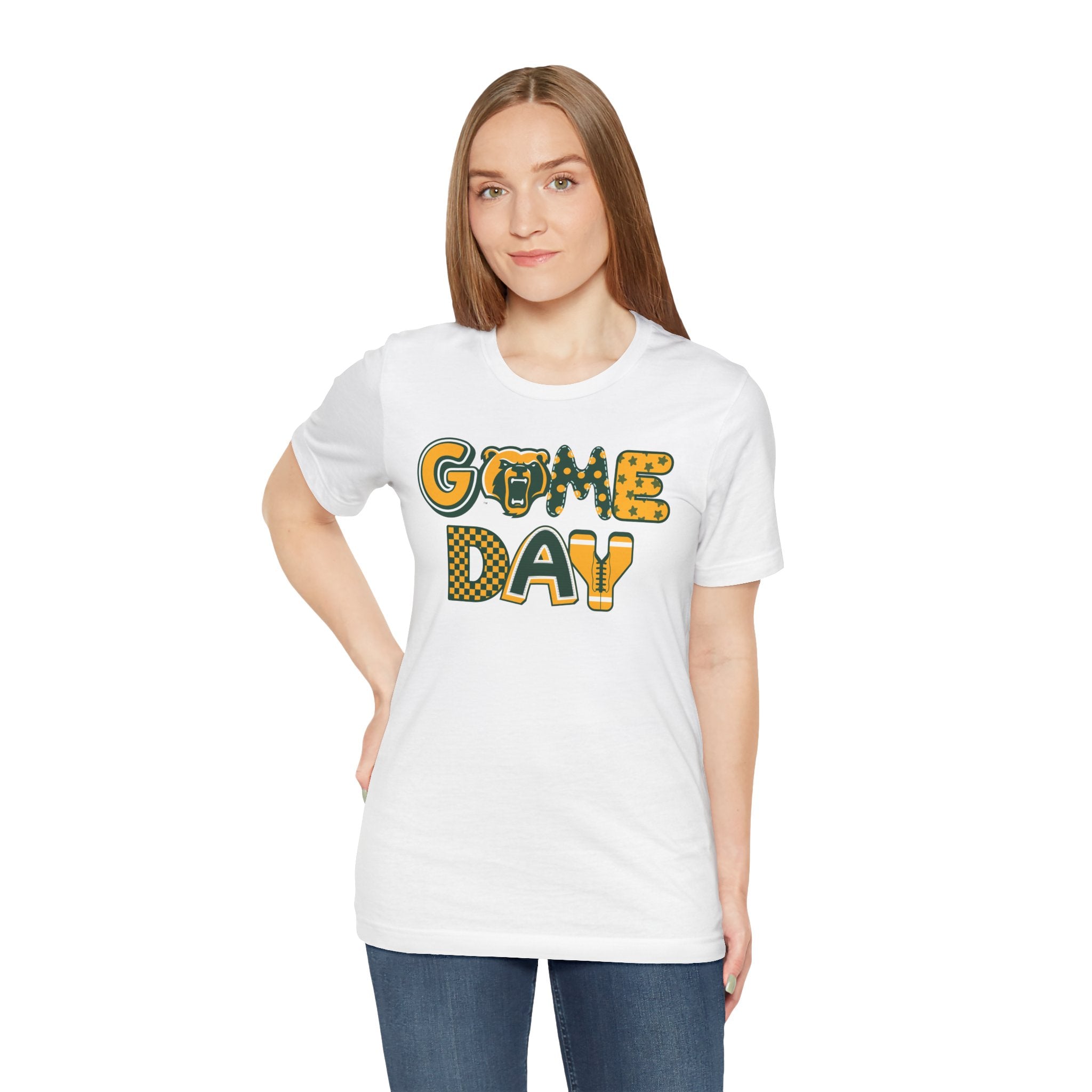 Adult Unisex Bruin Game Day Graphic Short Sleeve Soft Tee