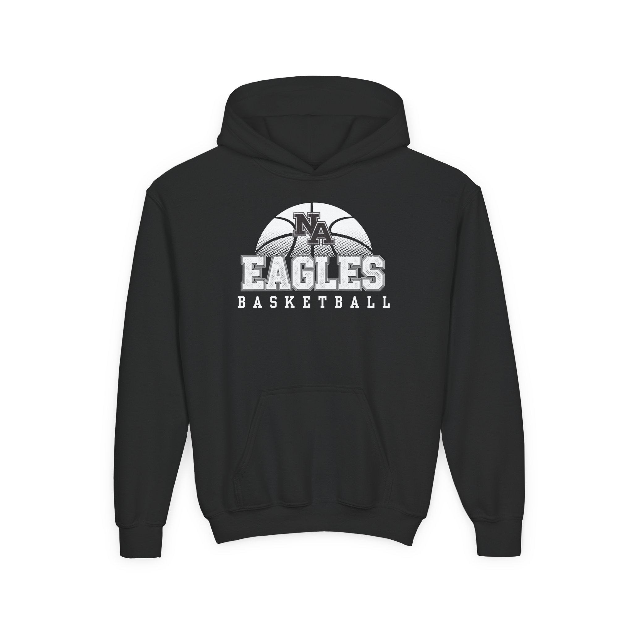 Youth New Albany Eagles Basketball Fast Break Graphic Hoodie