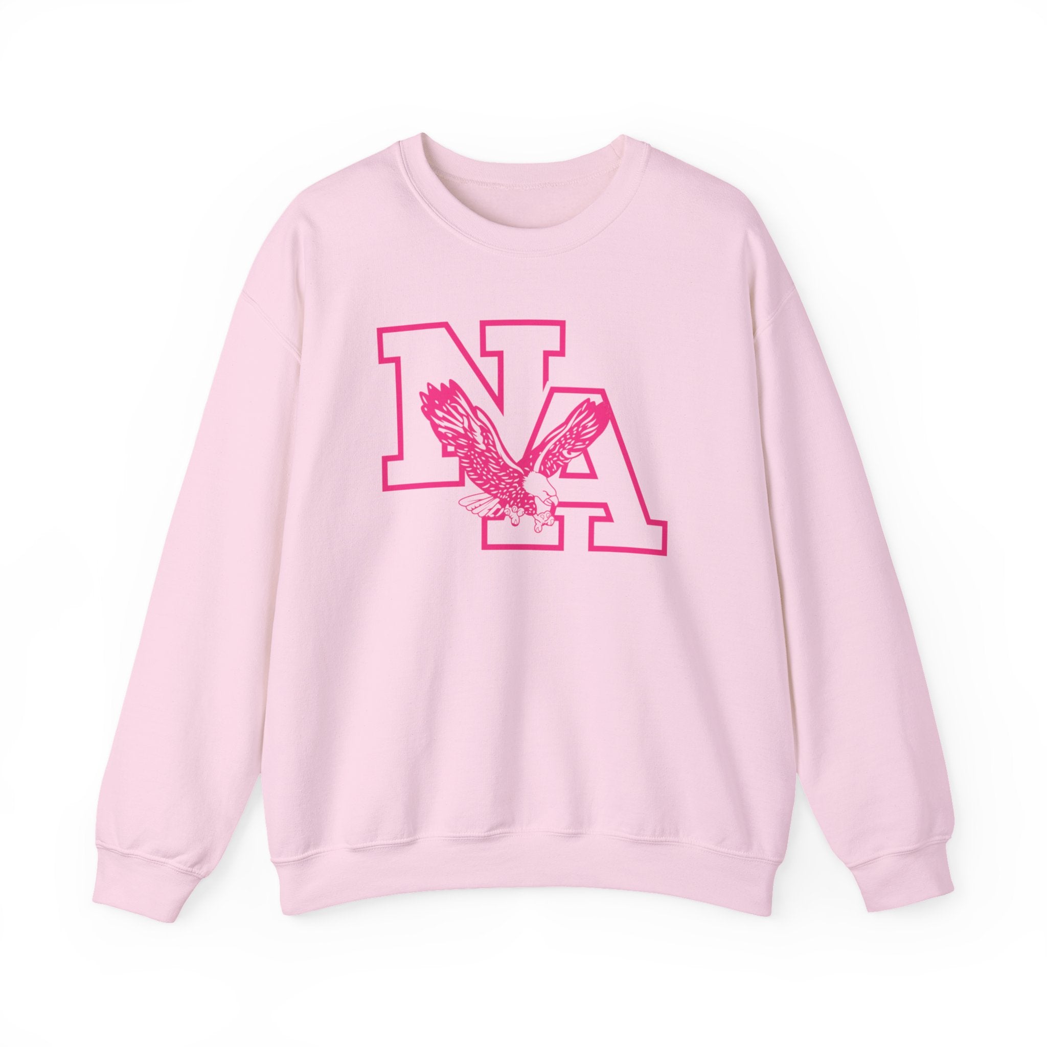Adult Unisex Neon Pink Power Graphic Sweatshirt - PINK OCTOBER