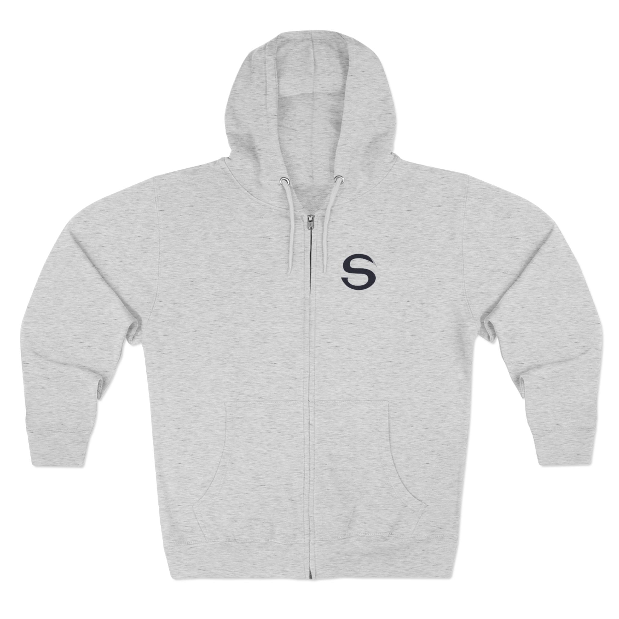 Adult Unisex Stingers Softball Graphic Full-Zip Hooded Sweatshirt Jacket