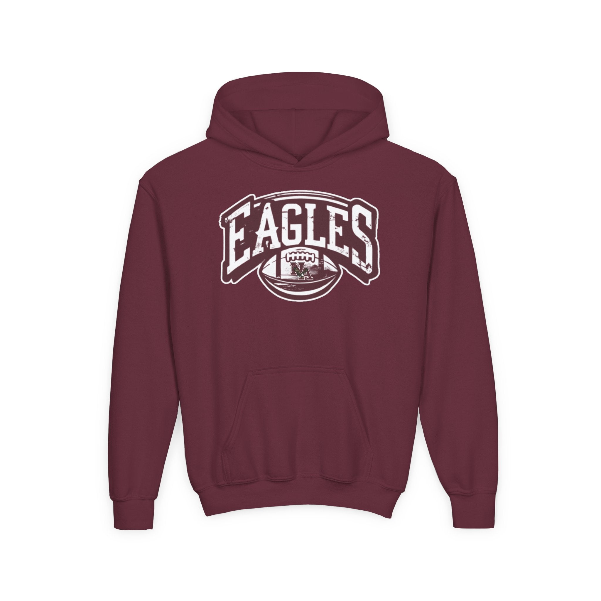 Youth Eagles Football Motion Graphic Hoodie
