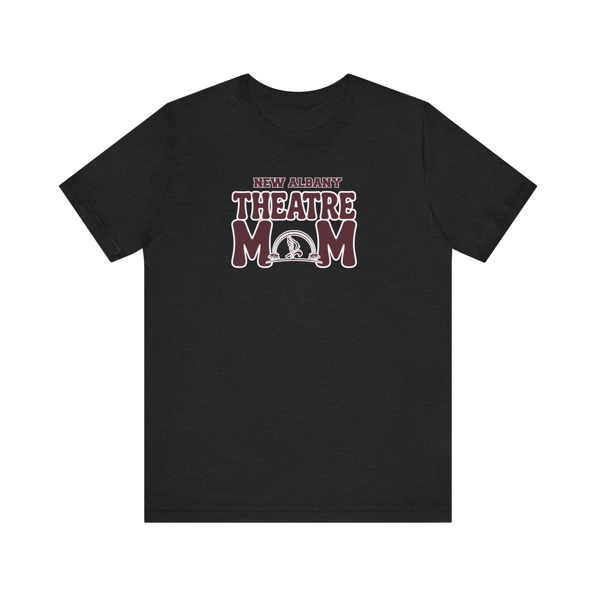 Adult Unisex New Albany Theatre Mom Graphic Short Sleeve Soft Tee