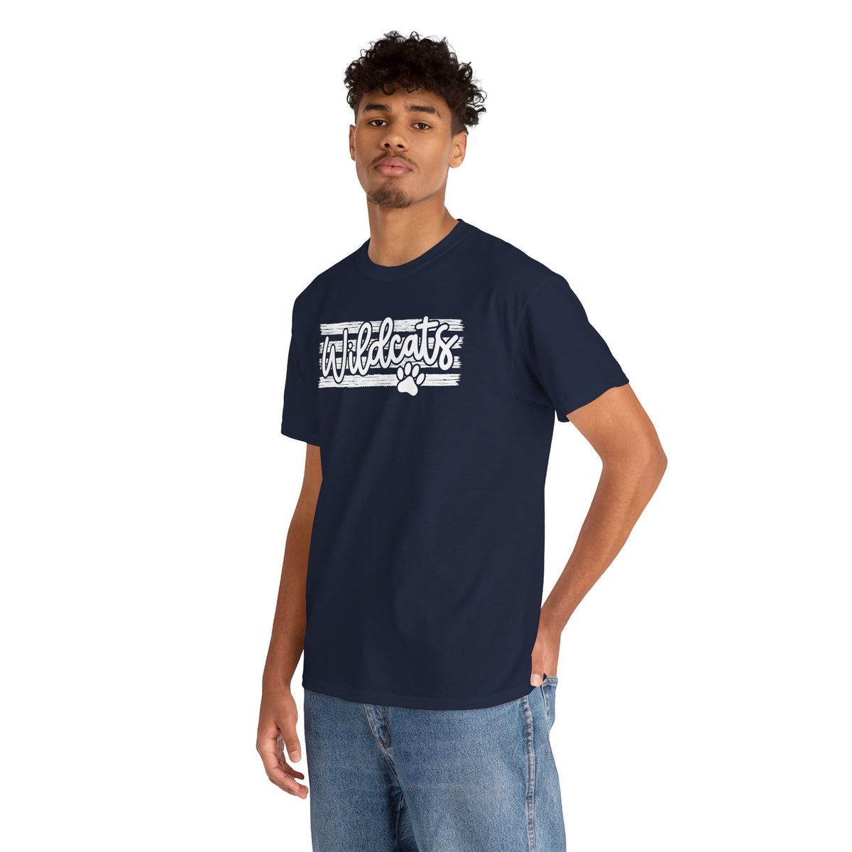 Adult Unisex Overbrook Elementary Wildcats Spirit Graphic Gildan Classic Tee