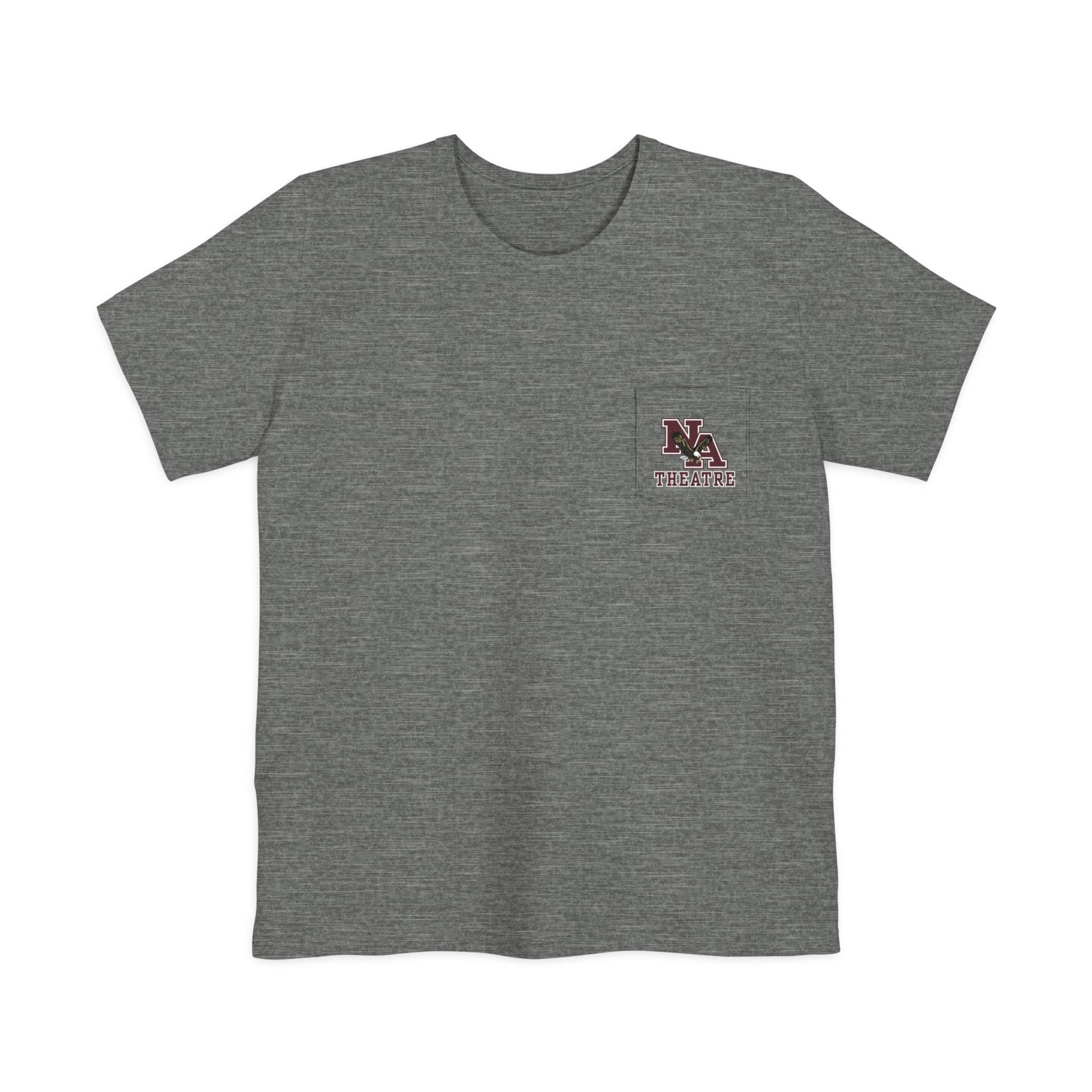 Adult Unisex New Albany Theatre Heart Graphic Pocket T-shirt