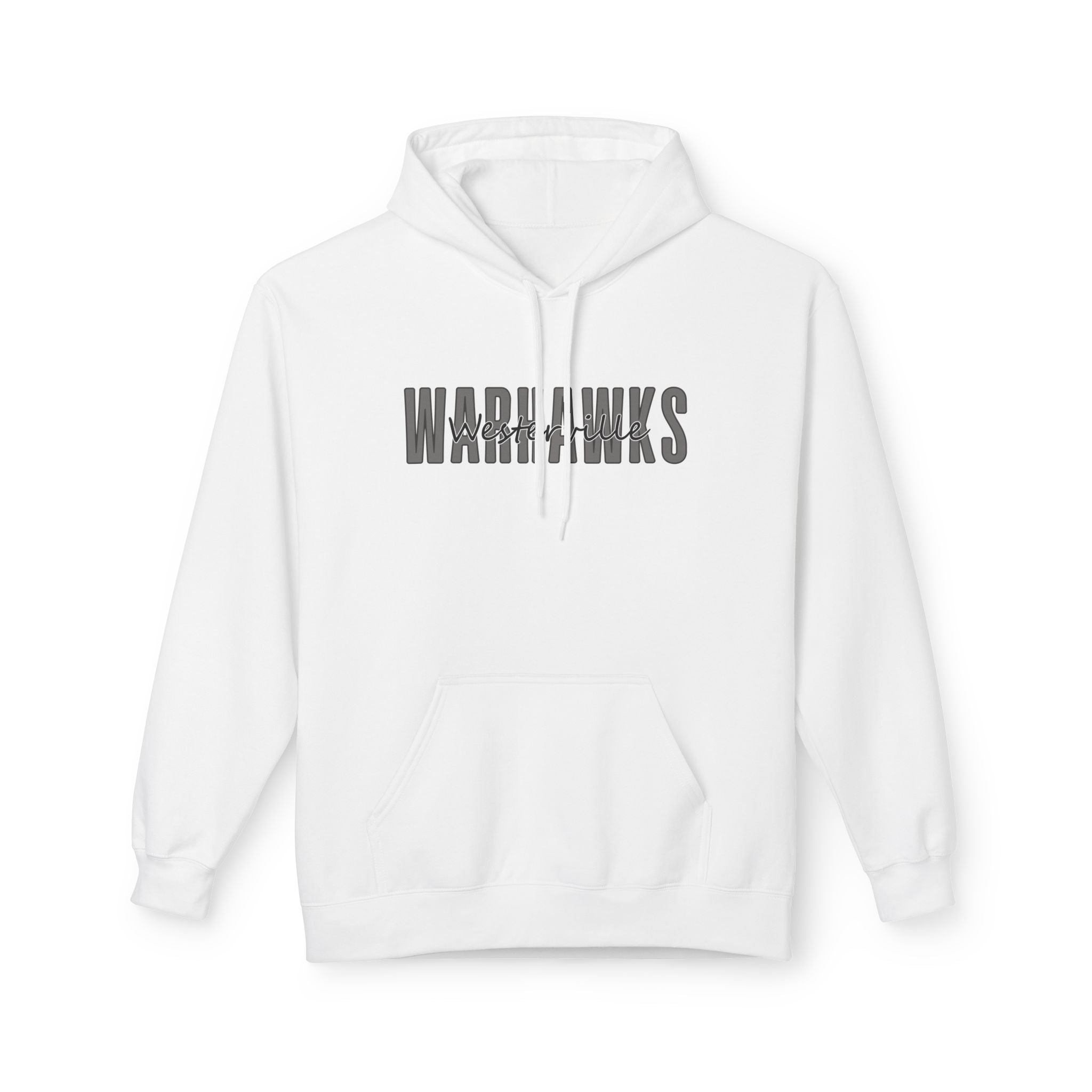 Adult Unisex Westerville Central Warhawks Spirit Script Graphic Soft Style Hoodie
