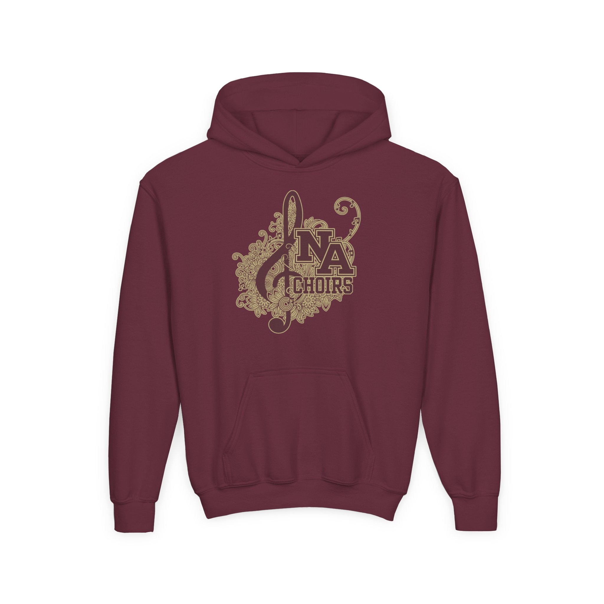 Youth Floral Medley Choirs Graphic Hoodie
