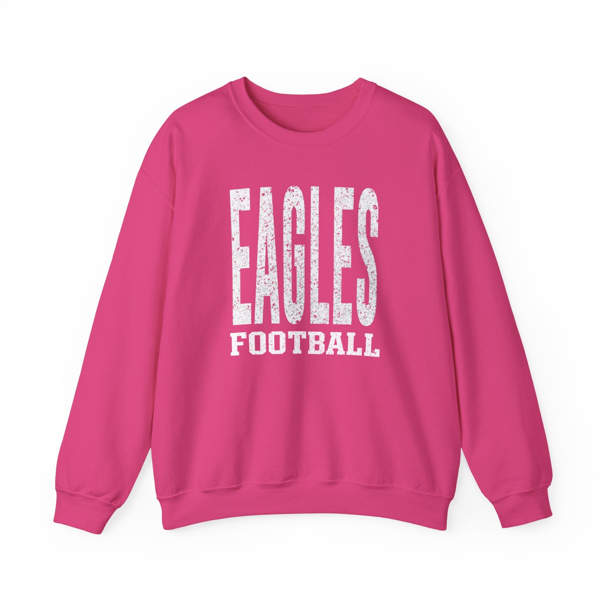 Adult Unisex New Albany Football Distressed Enlarged Graphic Sweatshirt