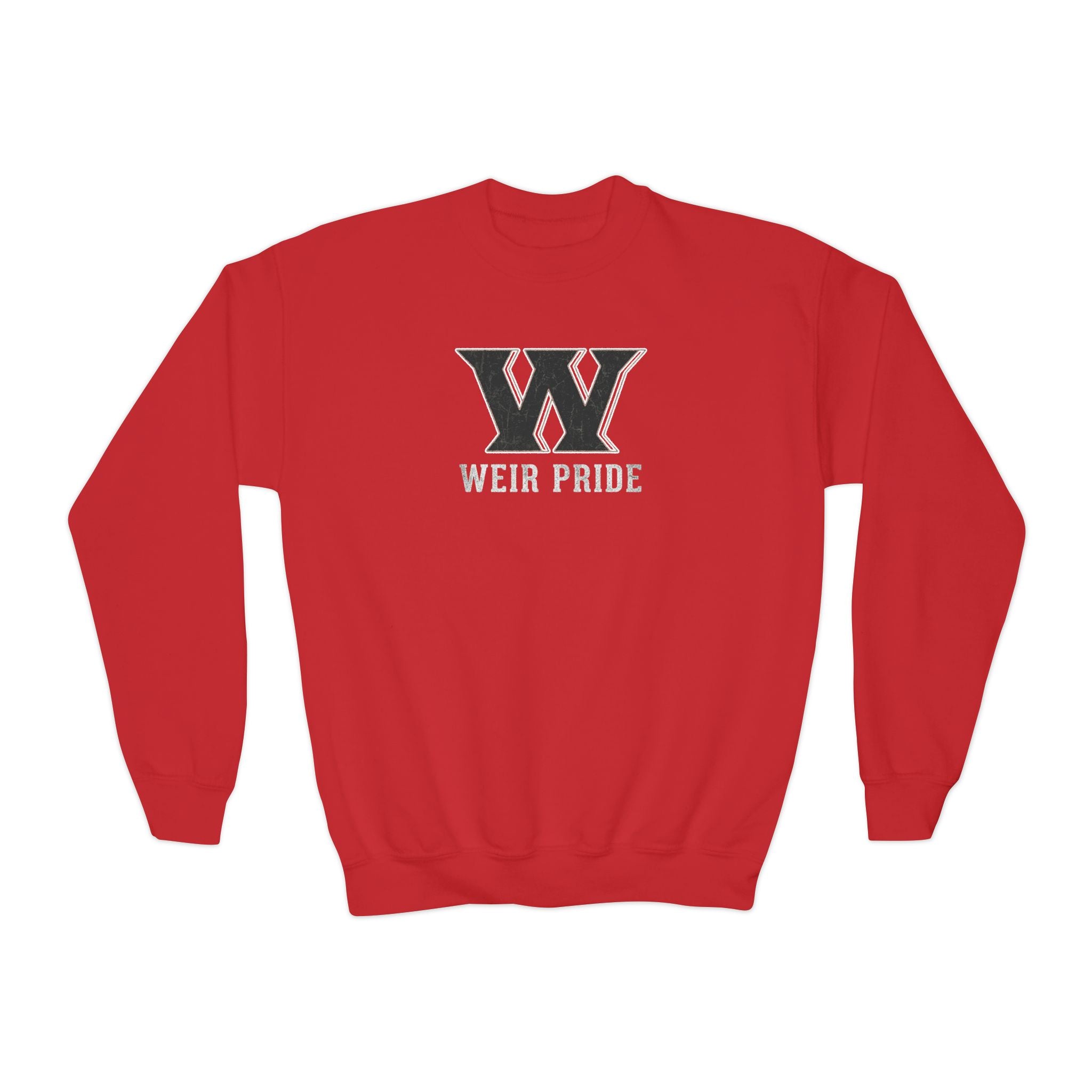 Youth Weir Pride Vintage Distressed Graphic Gildan Heavy Blend Sweatshirt