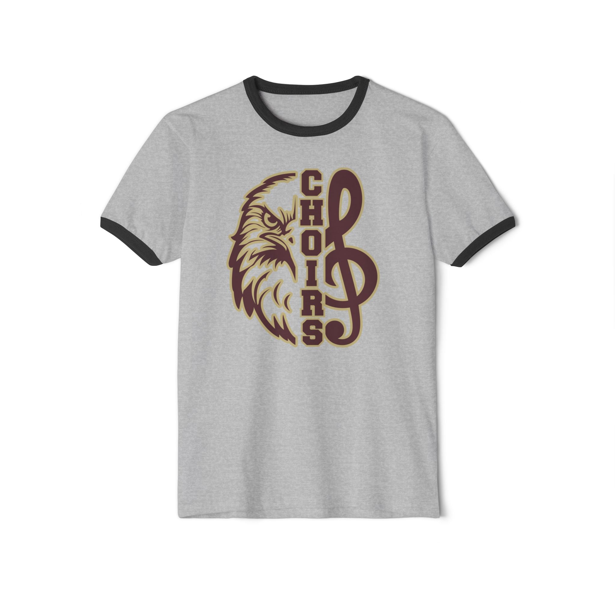 Adult Unisex Epic Eagle Choirs Graphic Short Sleeve Ringer Tee