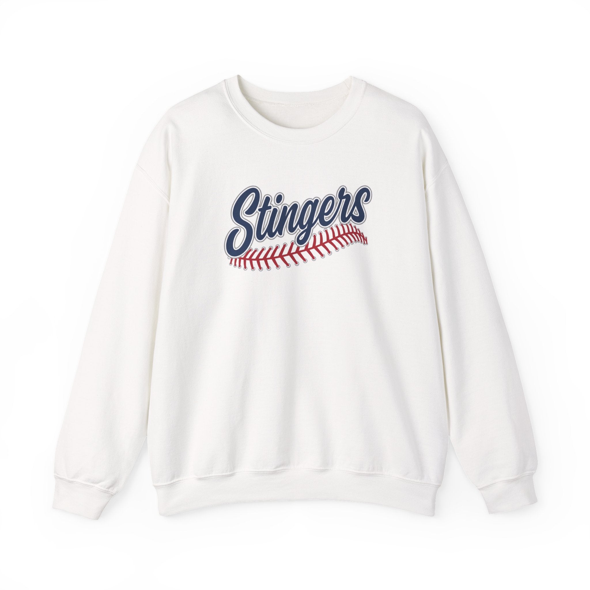 Adult Unisex Stingers Softball Stitches Graphic Sweatshirt